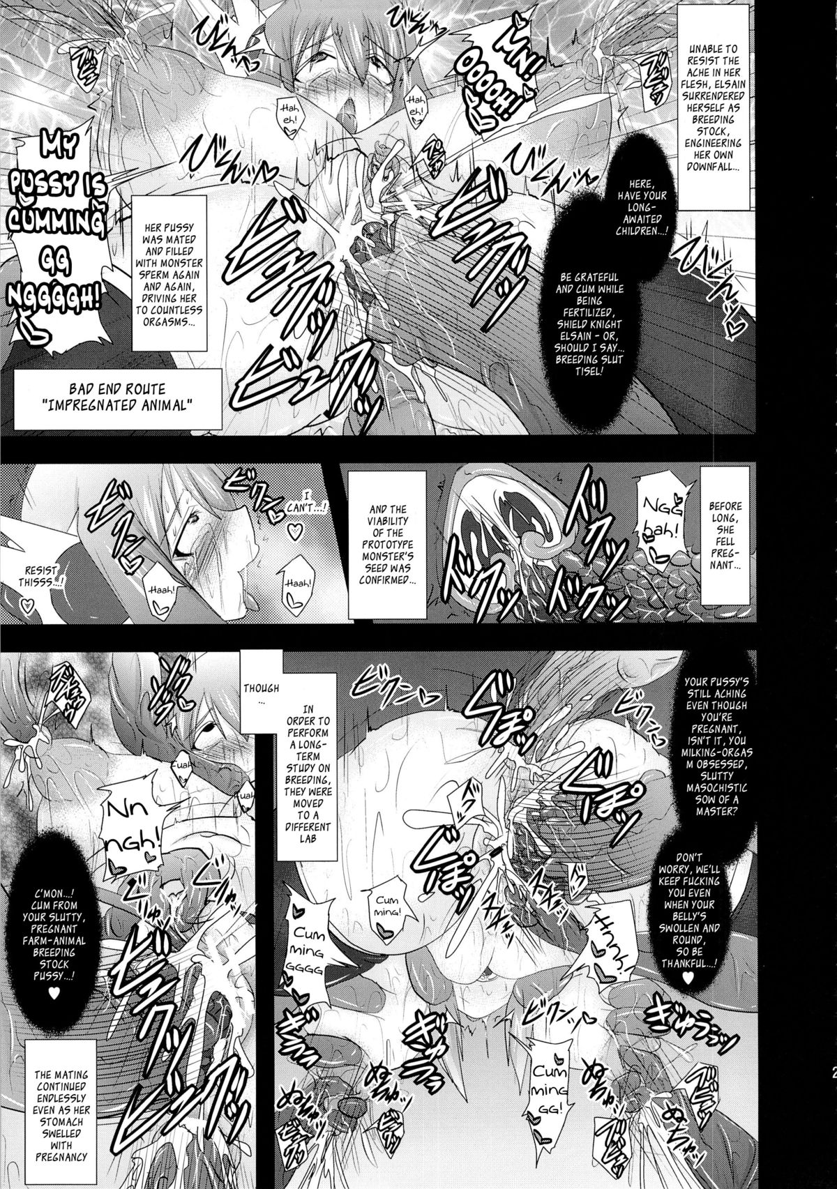 (C82) [FONETRASON (Ryutou)] Shield Knight Elsain Vol. 12 NETHER LABORATORY 2 [English] [Ragged Translations] page 28 full