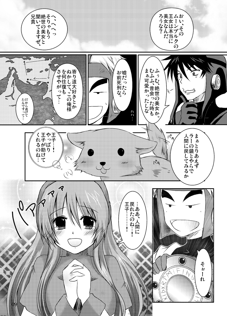 (C77) [Ragho (Akabou, Erika)] ragho-13 Princess Brave! (Dragon Quest II) page 8 full