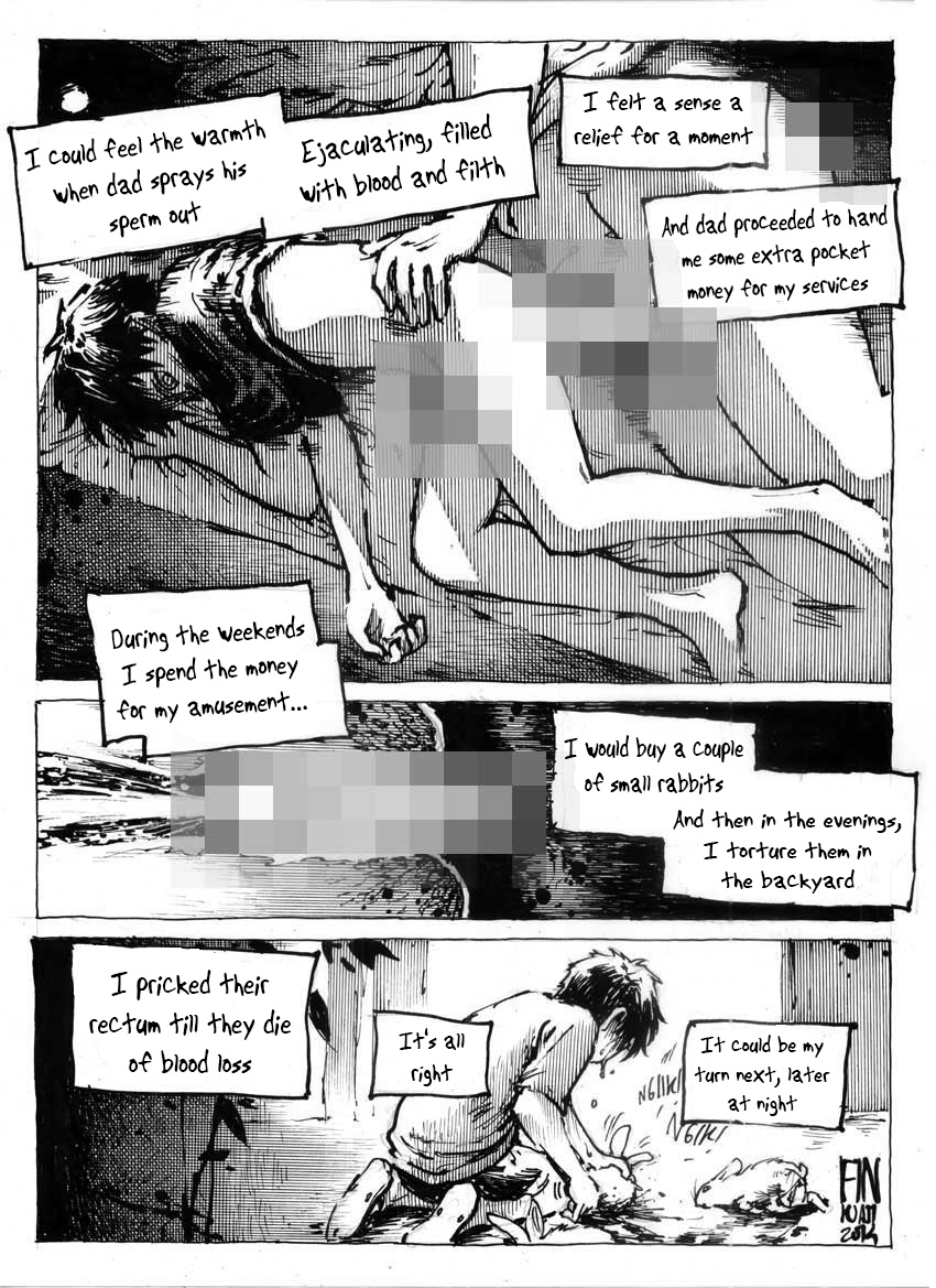 [Kharisma Jati] Disodomi Bapak Sendiri | Sodomized By My Own Dad [English] page 5 full