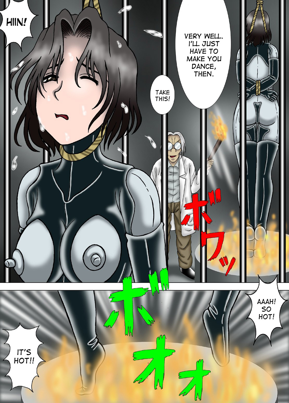 [Kesshousui] Hitokui Nezumi no Jintai Jikken | The Human Experiment with Man-Eating Rats [English] [desudesu] page 16 full