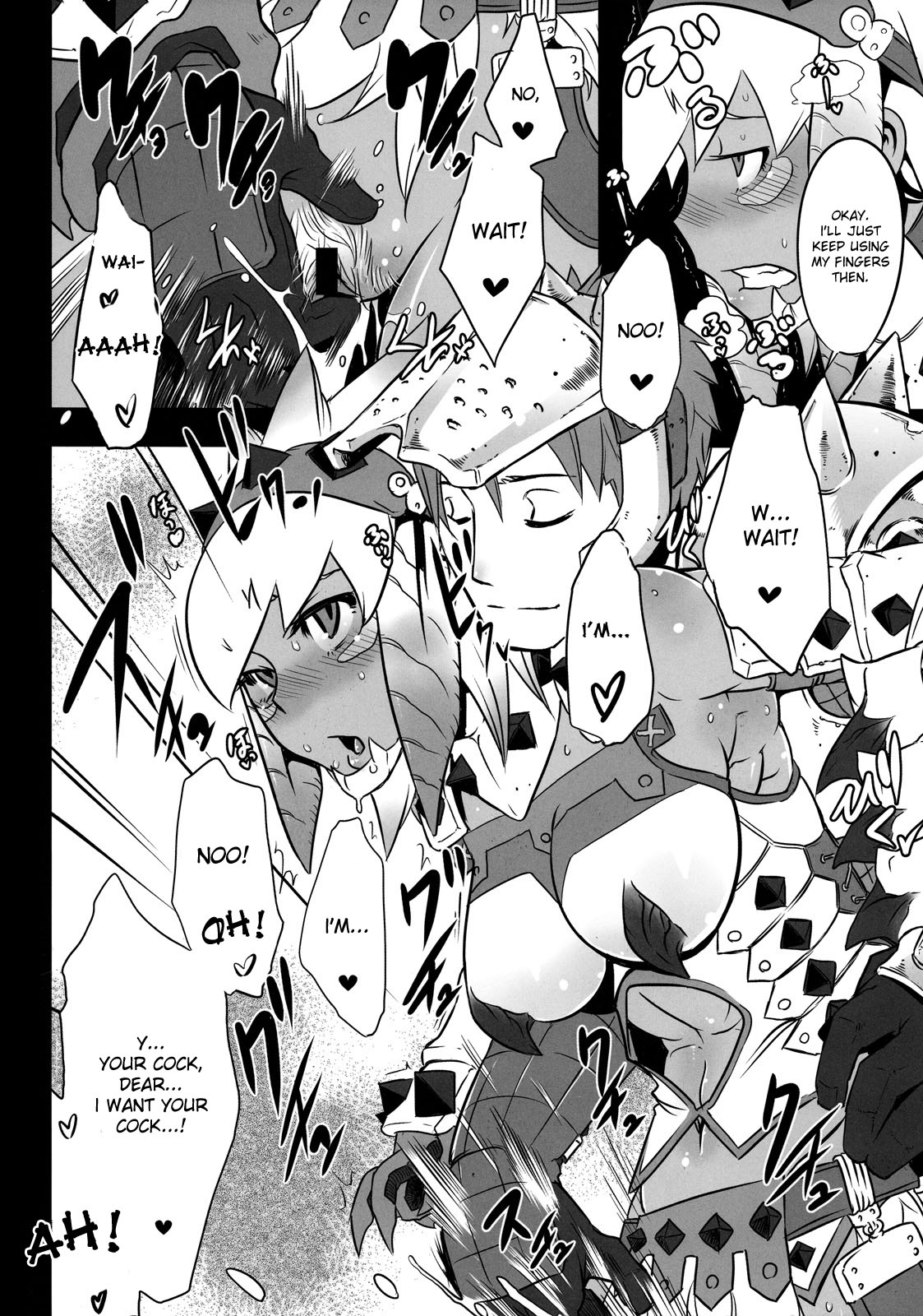 (C77) [DA HOOTCH (ShindoL)] Hanshoku Nebura (Monster Hunter) [English] [desudesu] page 8 full
