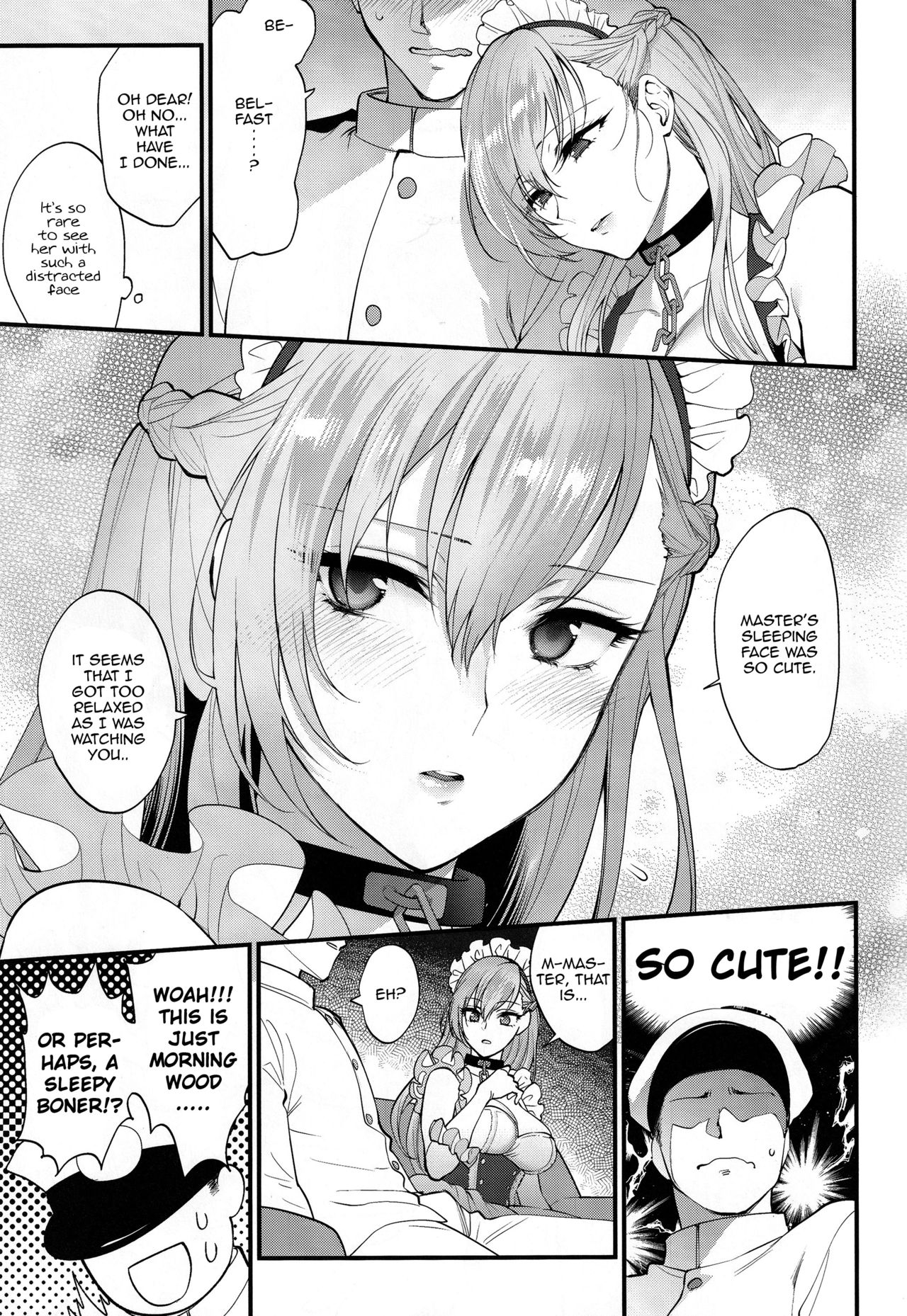 (Akihabara Chou Doujinsai) [SKK (Syoukaki)] Maid no Tashinami - Discretion of the maid (Azur Lane) [English] [Ennui] page 4 full
