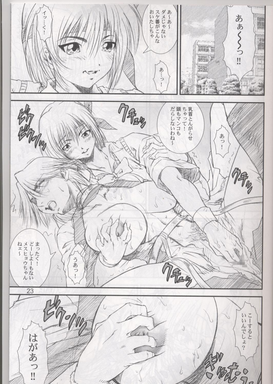 (SC19) [A-office (Yumi Ichirou)] Kikan Tomomi Ichirou Dai 4 Gou 2002 Nen Natsu Aki Fuyu Daigappeigou (Dead or Alive) page 23 full