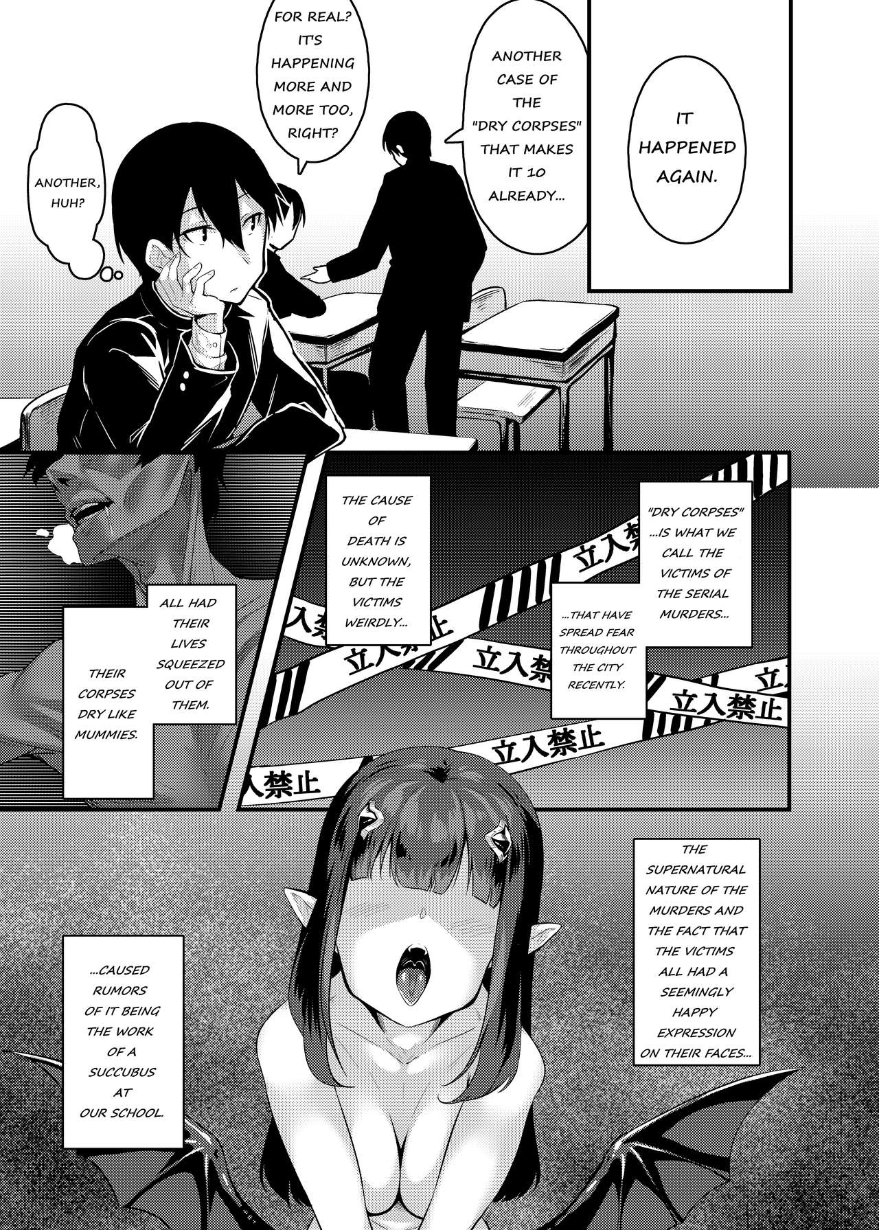 [graygreed (Usuki)] Yasashii Succubus-chan to 3 [English] [Crabble] [Digital] page 3 full