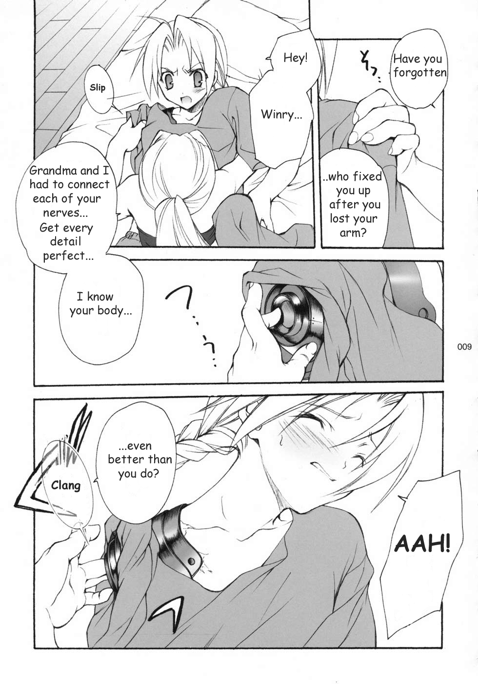 (C65) [Kyougetsutei (Miyashita Miki)] Hagane No XXXX (Fullmetal Alchemist) [English] [Decensored] page 8 full