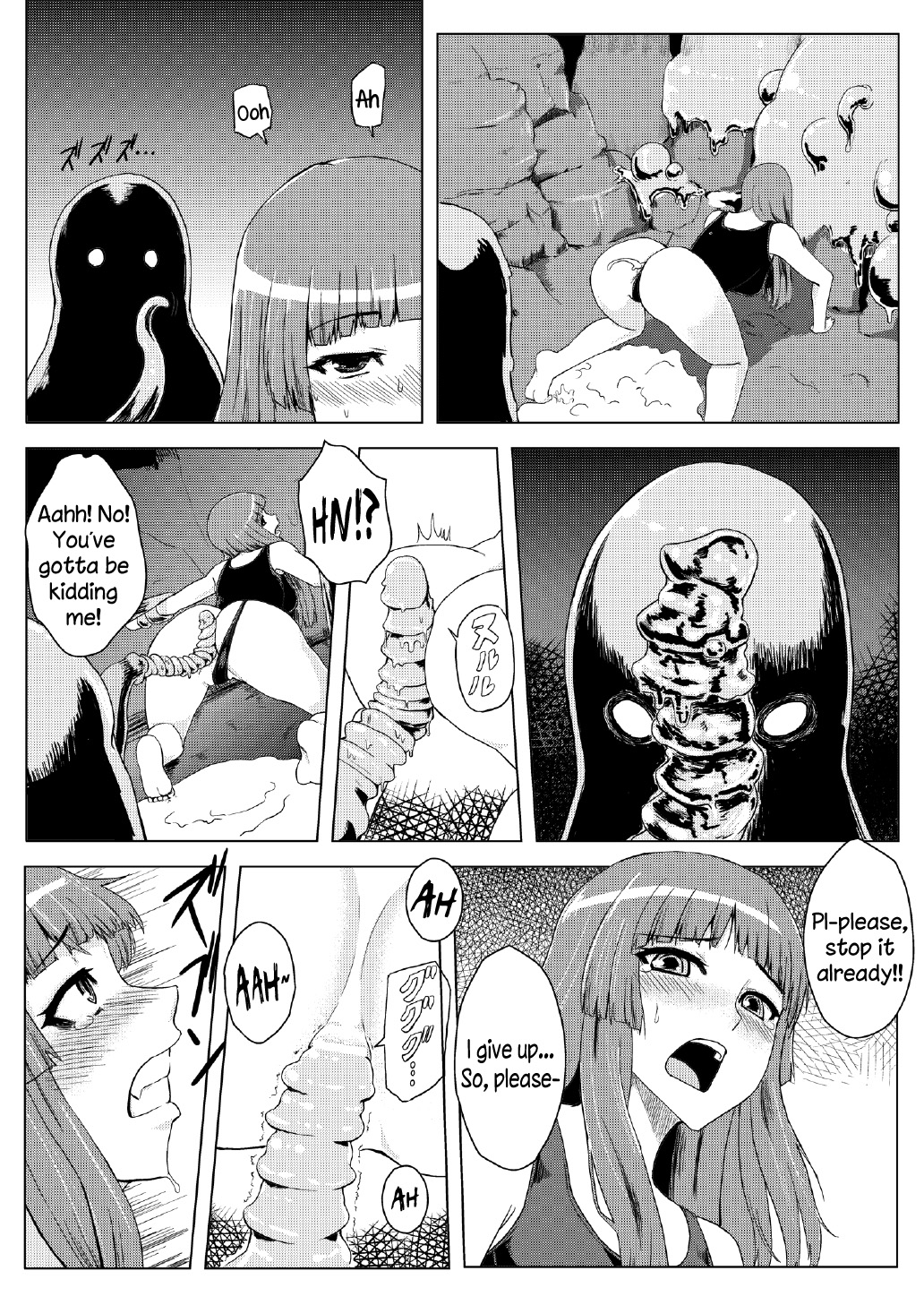 (C82) [Ishimura-ya (Ishimura)] Sukumizu Patchouli Shokushu Jigoku | School Swimsuit Patchouli - Tentacle Hell (Touhou Project) [English] {Sharpie Translations} page 17 full