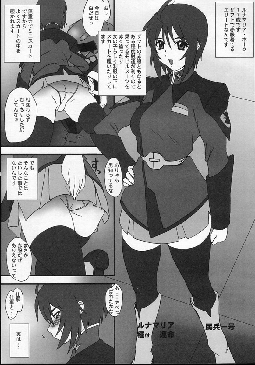 (CR37) [Dashigara 100%] Lunamaria Hawke Senyoush ~Lunamaria Hawke Deru wa yo!~ (Gundam SEED DESTINY) page 3 full