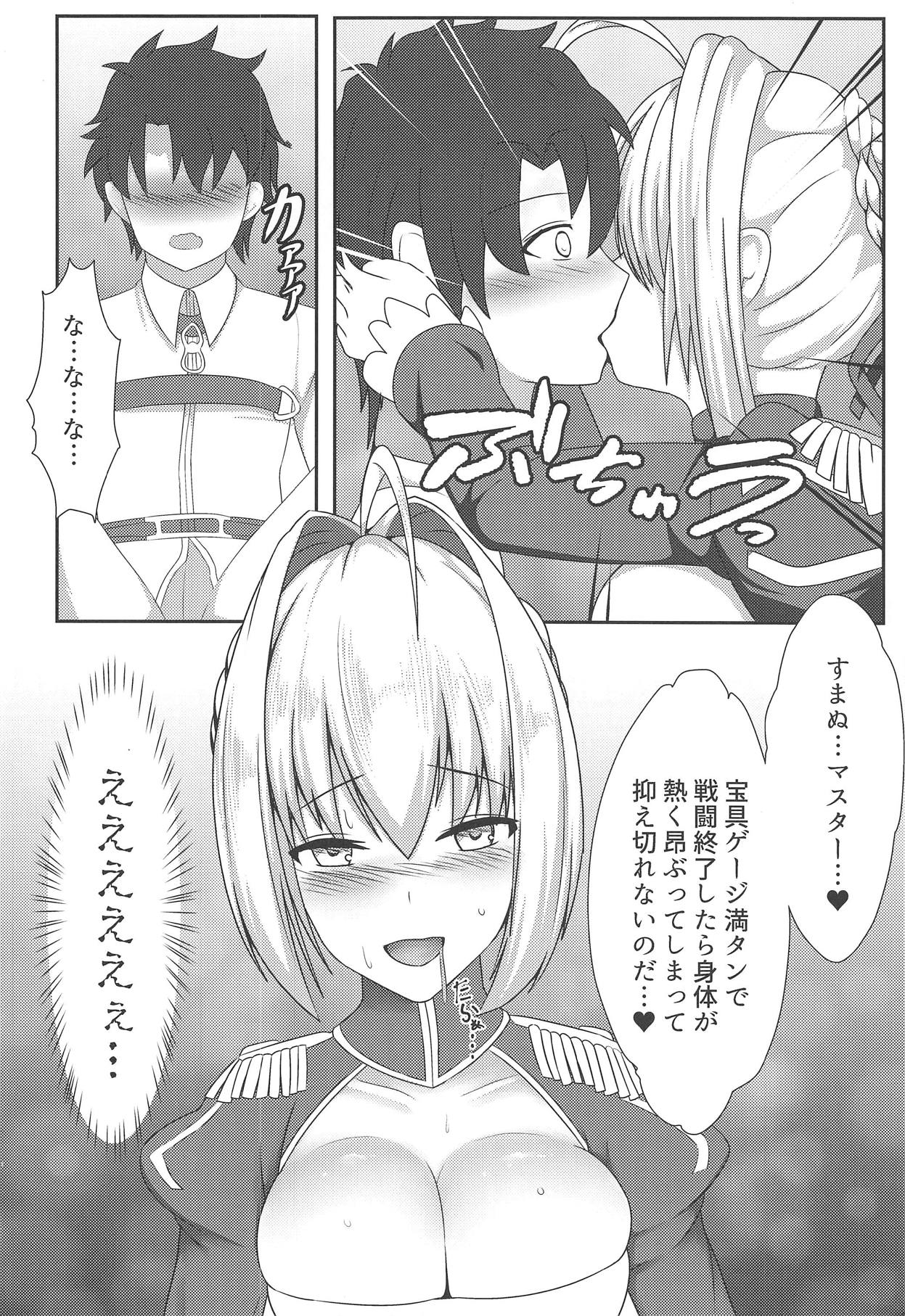 (C95) [Reitou Cafe Terrace (Shikakui Kyomu)] Uchi no Koutei ga Hatsujou Shita node Mechakucha Ecchi Shita (Fate/Grand Order) page 3 full