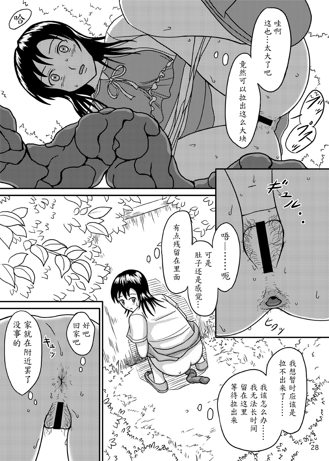 (C76) [Namiroji (Shiina Nami)] Chanto Toilet de Shimashou [Chinese] [魔劍个人汉化] page 28 full