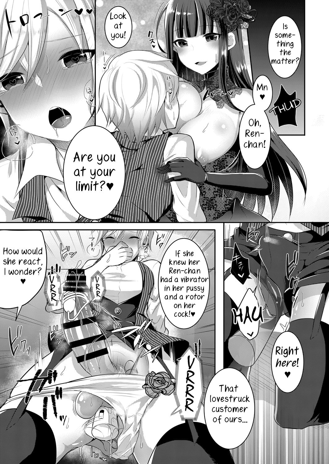 [Maltese (Runrun)] Boku ga Hitomebore Shita Gothic Onee-san wa Futanari datta Ken 3 [English] [Samachan] [Digital] page 12 full