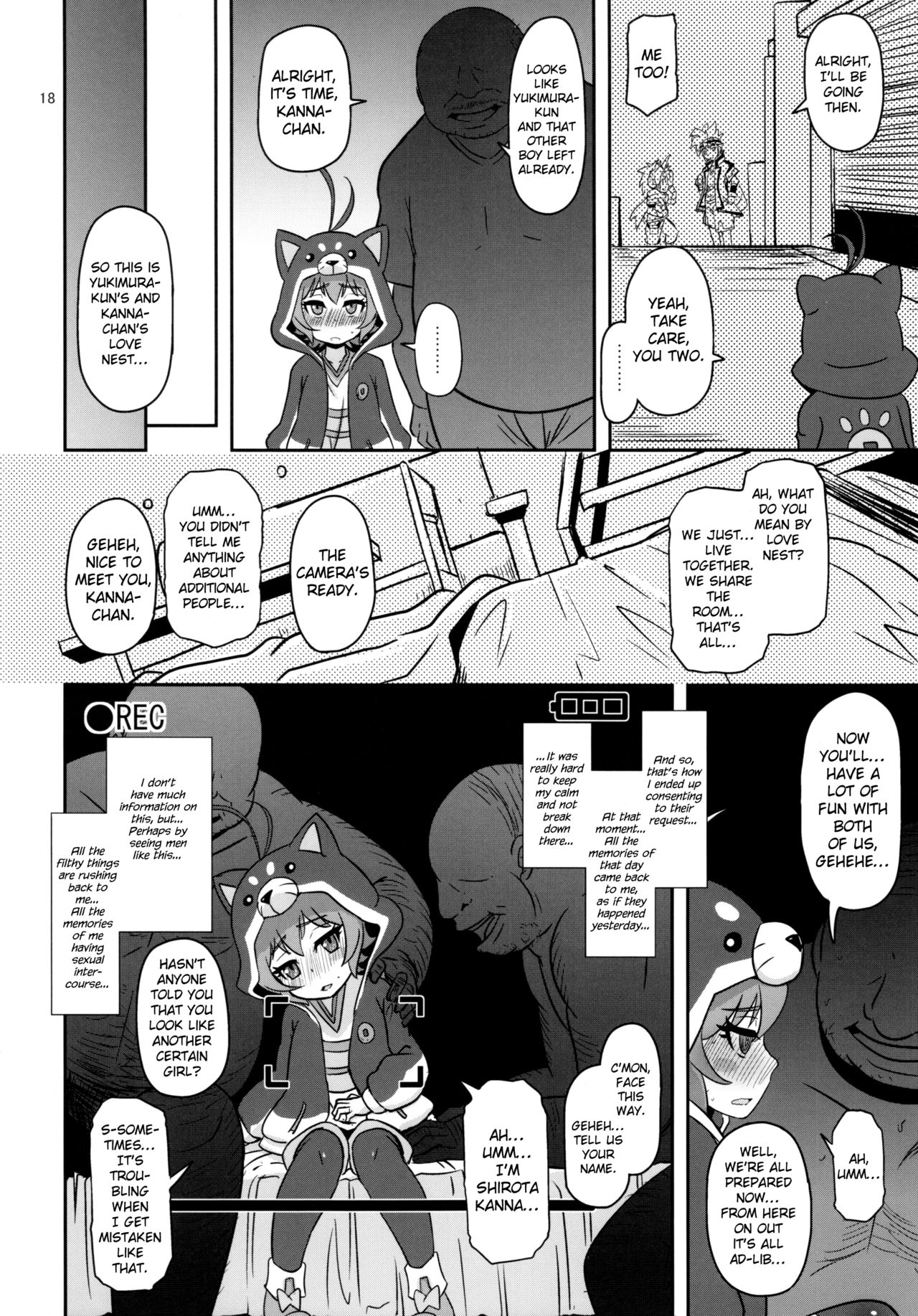 (C89) [HellDevice (nalvas)] Mesuinu Marking (Battle Spirits Burning Soul) [English] {Hennojin} page 18 full