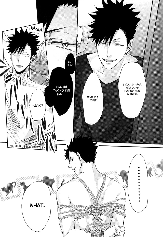 (RTS!!3) [Kuroquis!! (Kuro)] Hito wa Sore o Shitto to Yobu | That's called jealousy (Haikyuu!!) [English] [Zoe] page 21 full