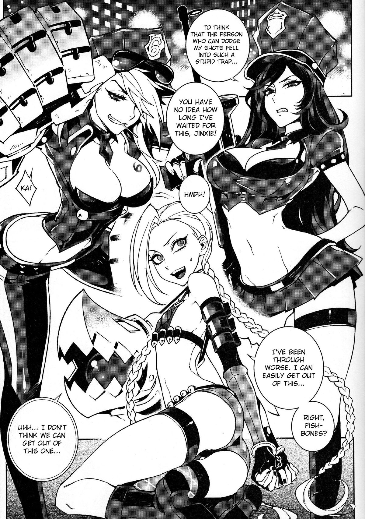 (FF23) [Turtle.Fish.Paint (Hirame Sensei)] JINX Come On! Shoot Faster (League of Legends) [English] [HerpaDerpMan] page 4 full