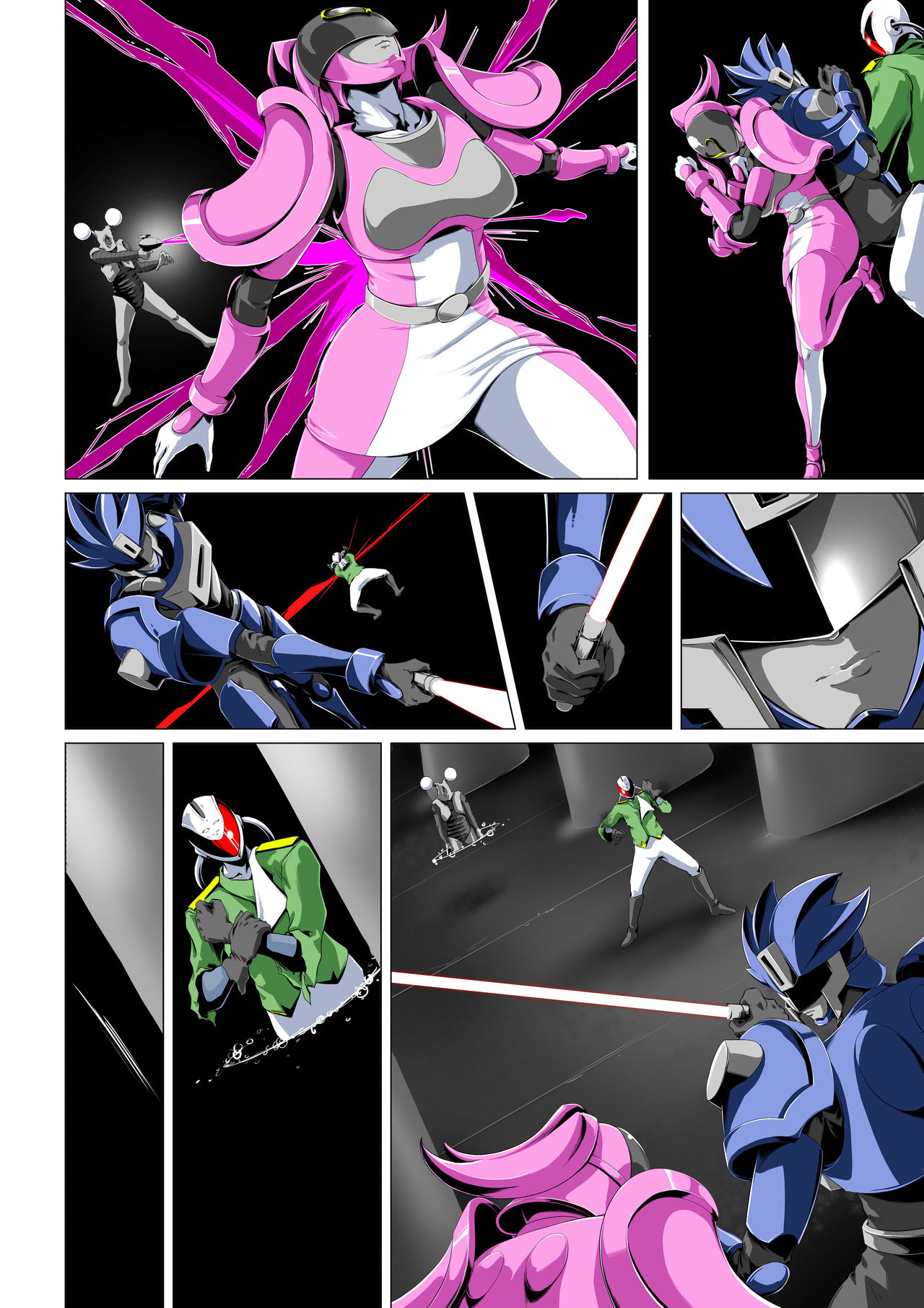 Jaaku ni somaru seigi no on'na senshi 〜 hīrō o kabatta hiroin wa〜 page 39 full