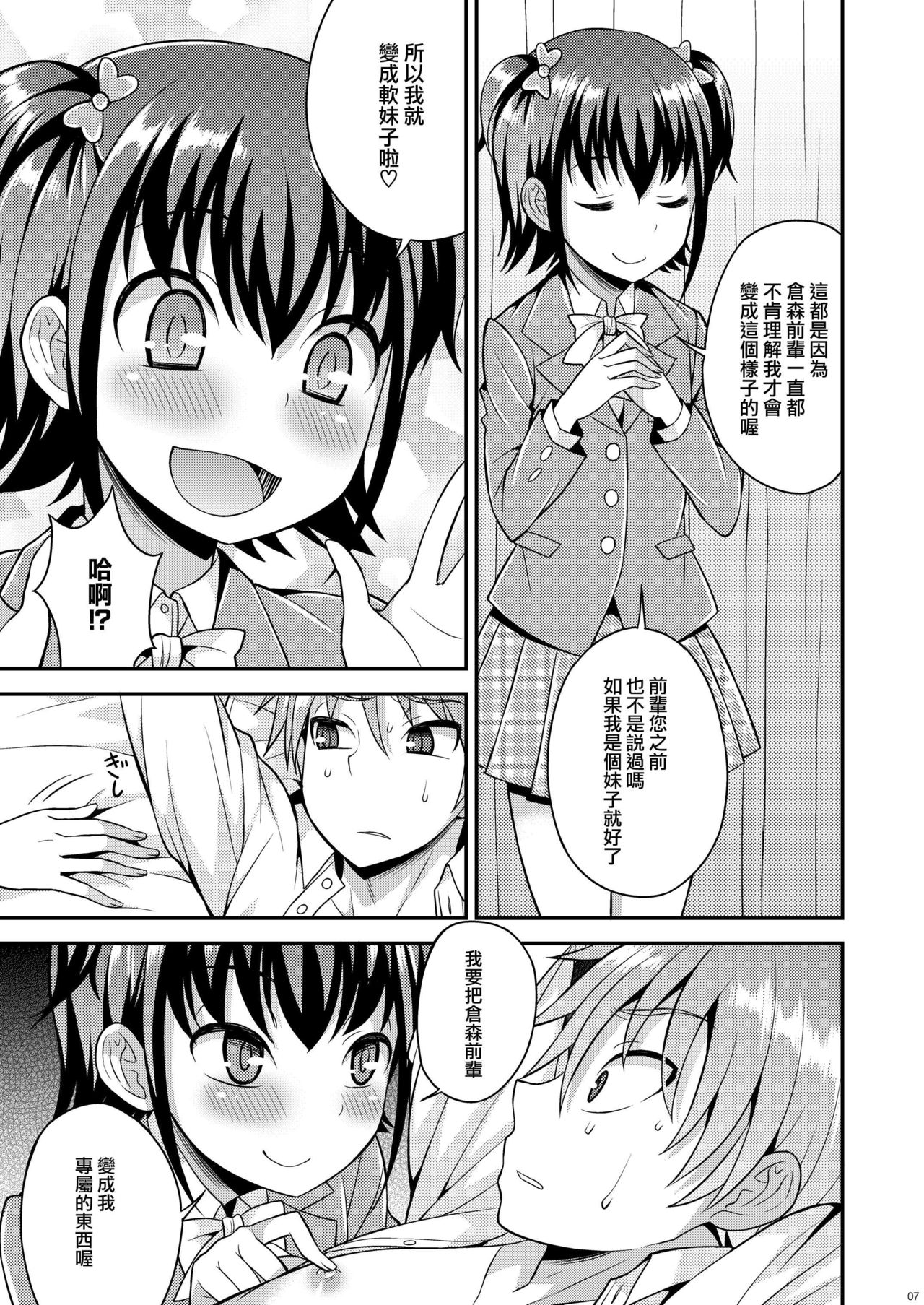 [Datsuryoku Kenkyuukai (Kanbayashi Takaki)] Boku ga Shihai Suru Senpai [Chinese] [瑞树汉化组] [Digital] page 5 full