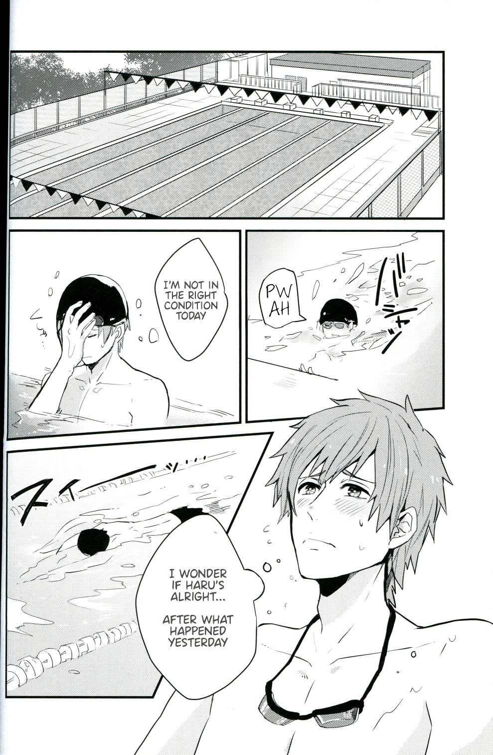 (Renai Jiyuugata! entry2) [Kokon no Kaze (raipanda)] Under Water Speaker (Free!) [English] page 7 full