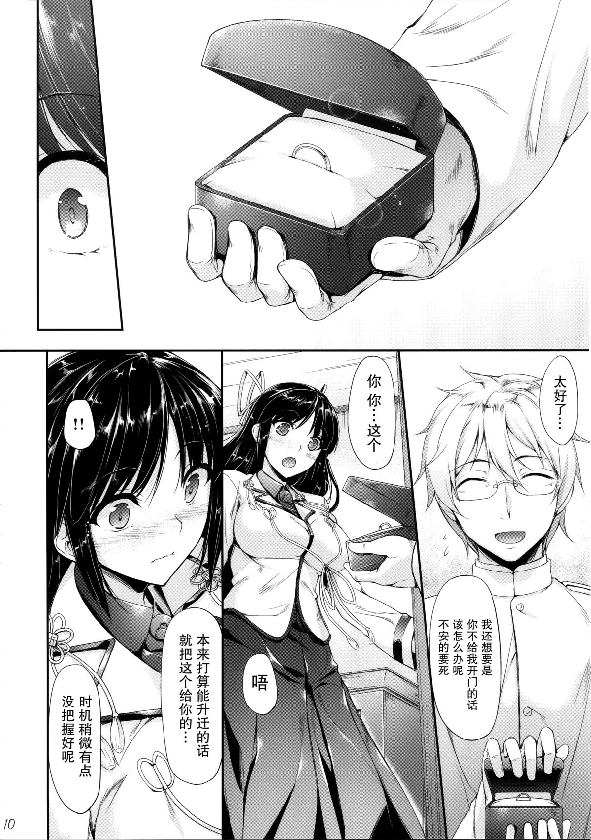 (CSP6) [In The Sky (Nakano Sora)] Hiizuru Taka (Kantai Collection -KanColle-) [Chinese] [屏幕髒了漢化組] page 10 full