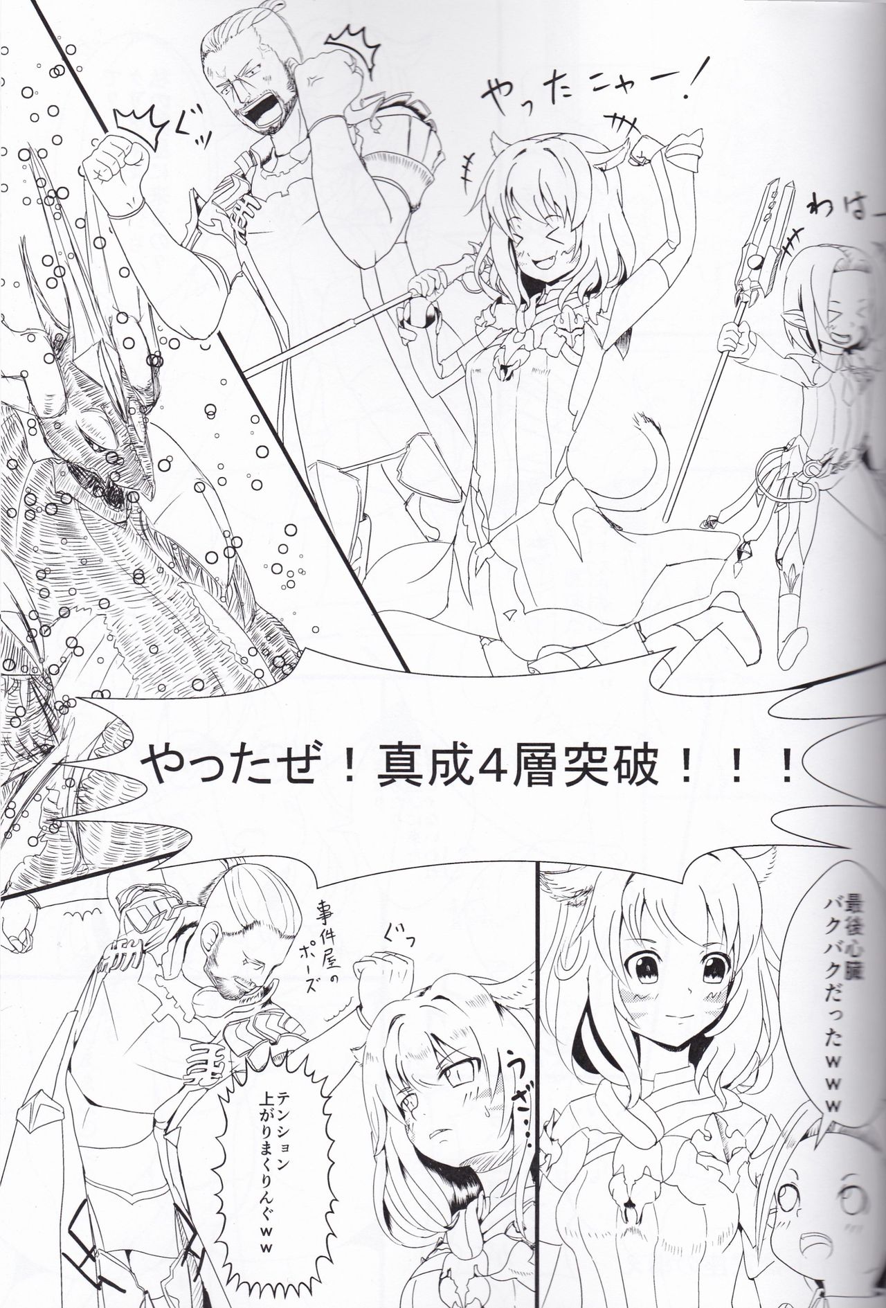 (C88) [Akagumotei (Akadume)] Lotto Rule wa NEED nomi (Final Fantasy XIV) page 2 full