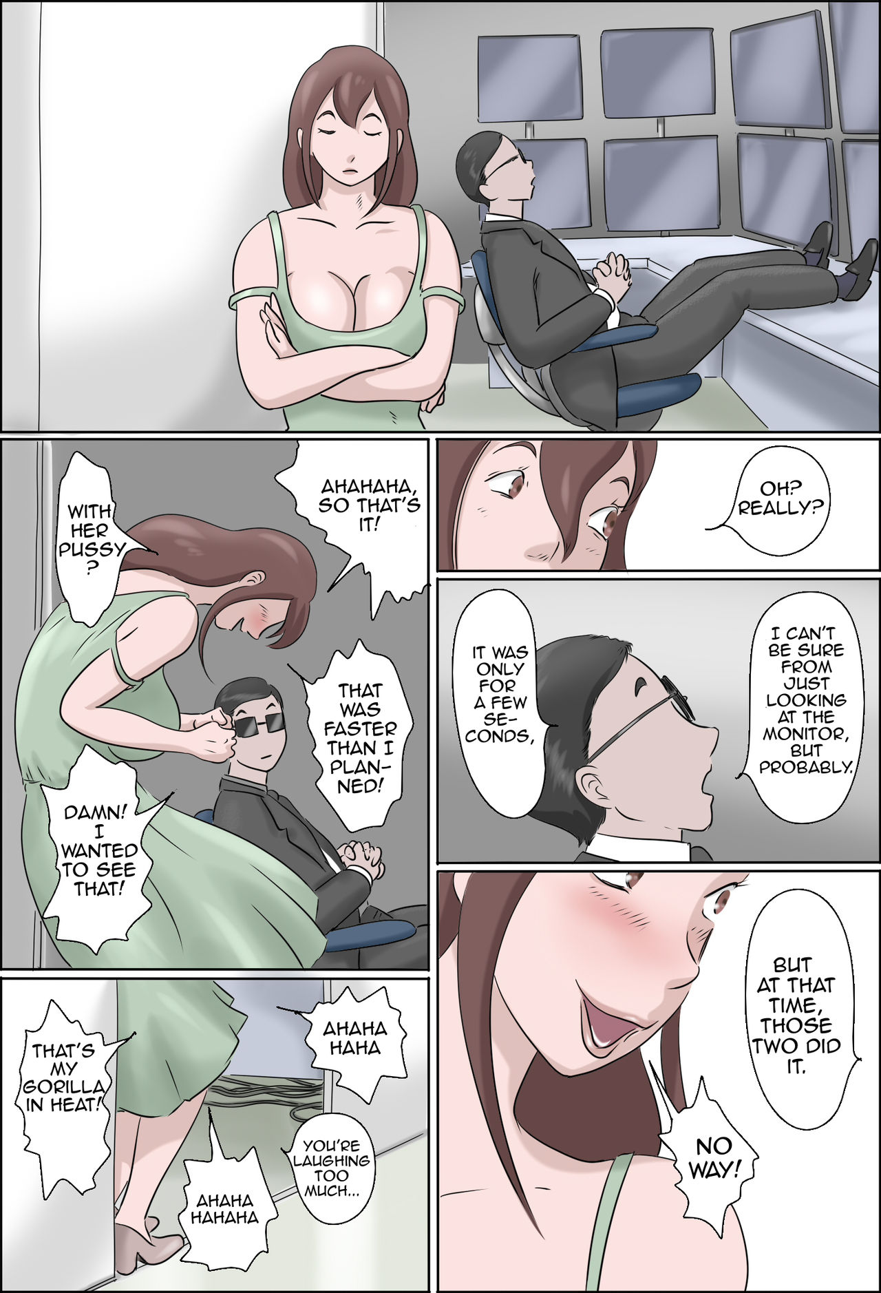 [Zenmai Kourogi] Haha wa Odoru -Ge- | Dancing Mother Vol.1 Part 3 [English] [Amoskandy] page 2 full