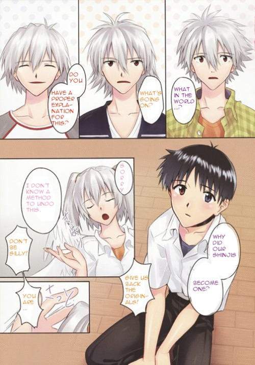 (Kimi to no Rendan 5) [K to S (RosaReah)] Sannin-bun no Ai o Sosogu zo | Feed me with the love of three (Neon Genesis Evangelion) [English] [Kawoooparadise] page 2 full