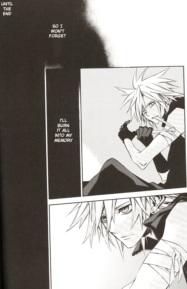 (C70) [kiki (Fujiwara Beni)] ZILCH #2 Darker Than Darkness (Final Fantasy VII Advent Children) [English] page 16 full