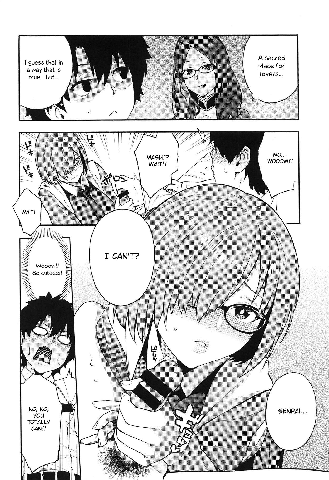(COMIC1☆15) [SOLID AIR (Zonda)] Soto no Sekai - World outside (Fate/Grand Order) [English] [Otokonoko Scans] page 3 full