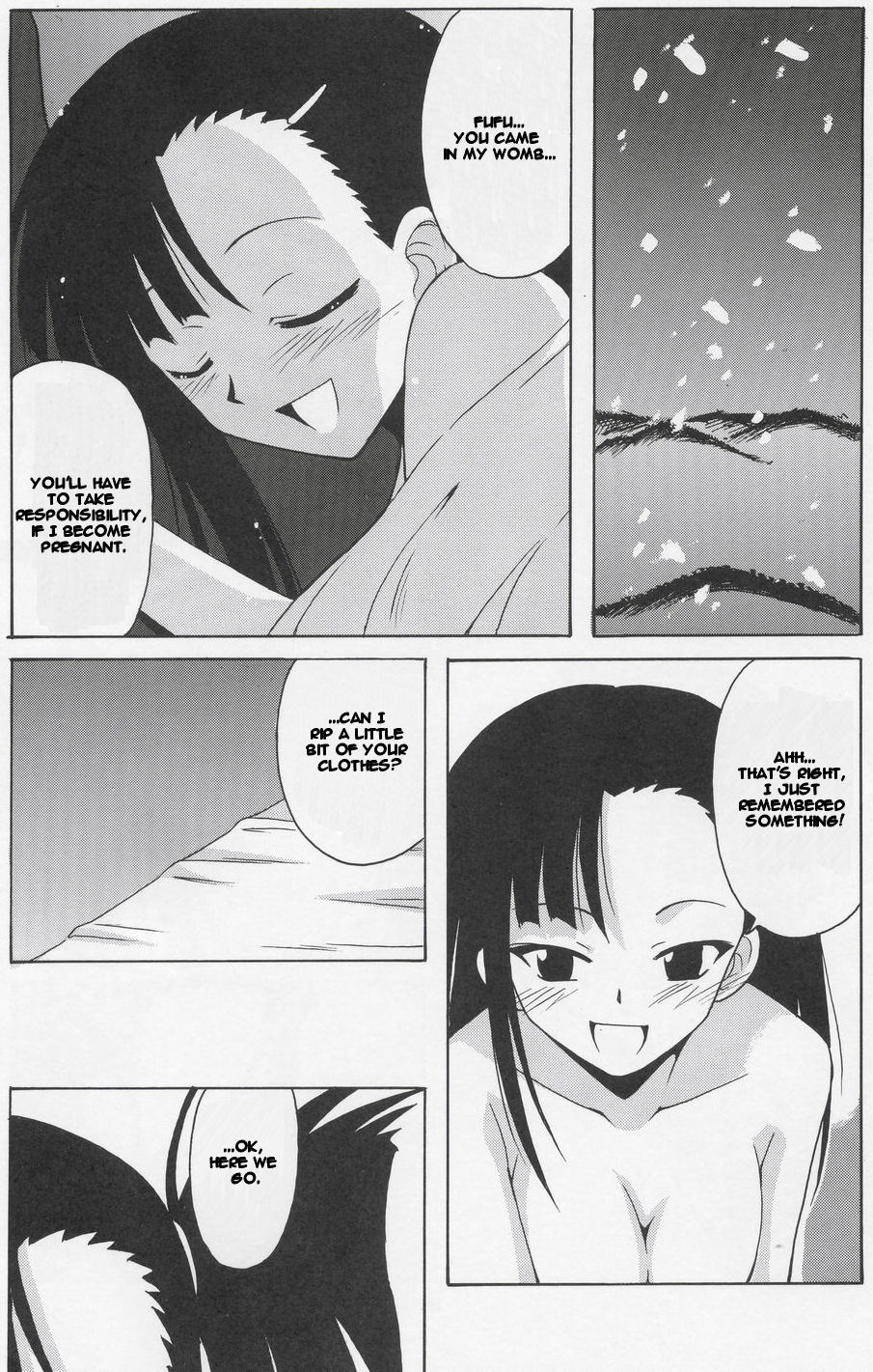 (C67) [BIG BOSS (Hontai Bai)] Setsuna no Kokyou (Mahou Sensei Negima!) [English] [H4chan] page 17 full