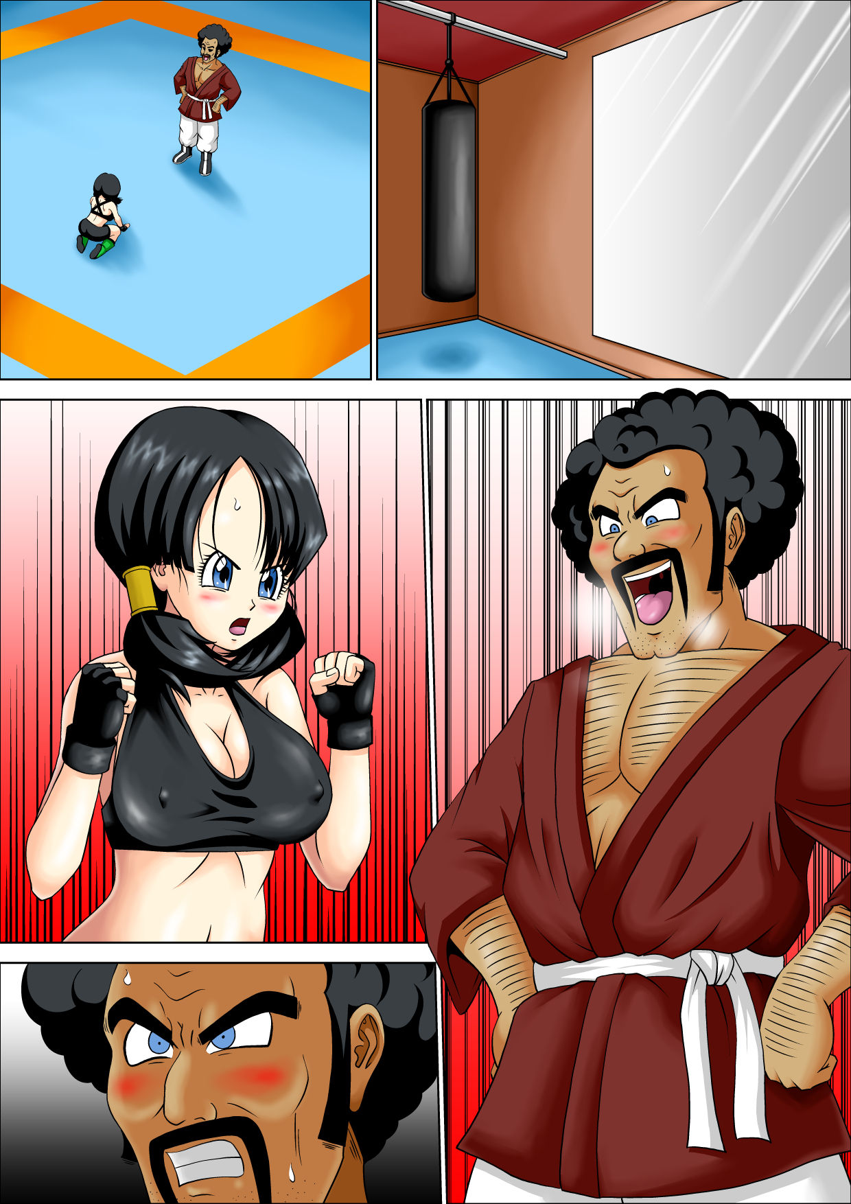 [Pyramid House (Muscleman)] SPARRING FUCK (Dragon Ball Z) page 40 full