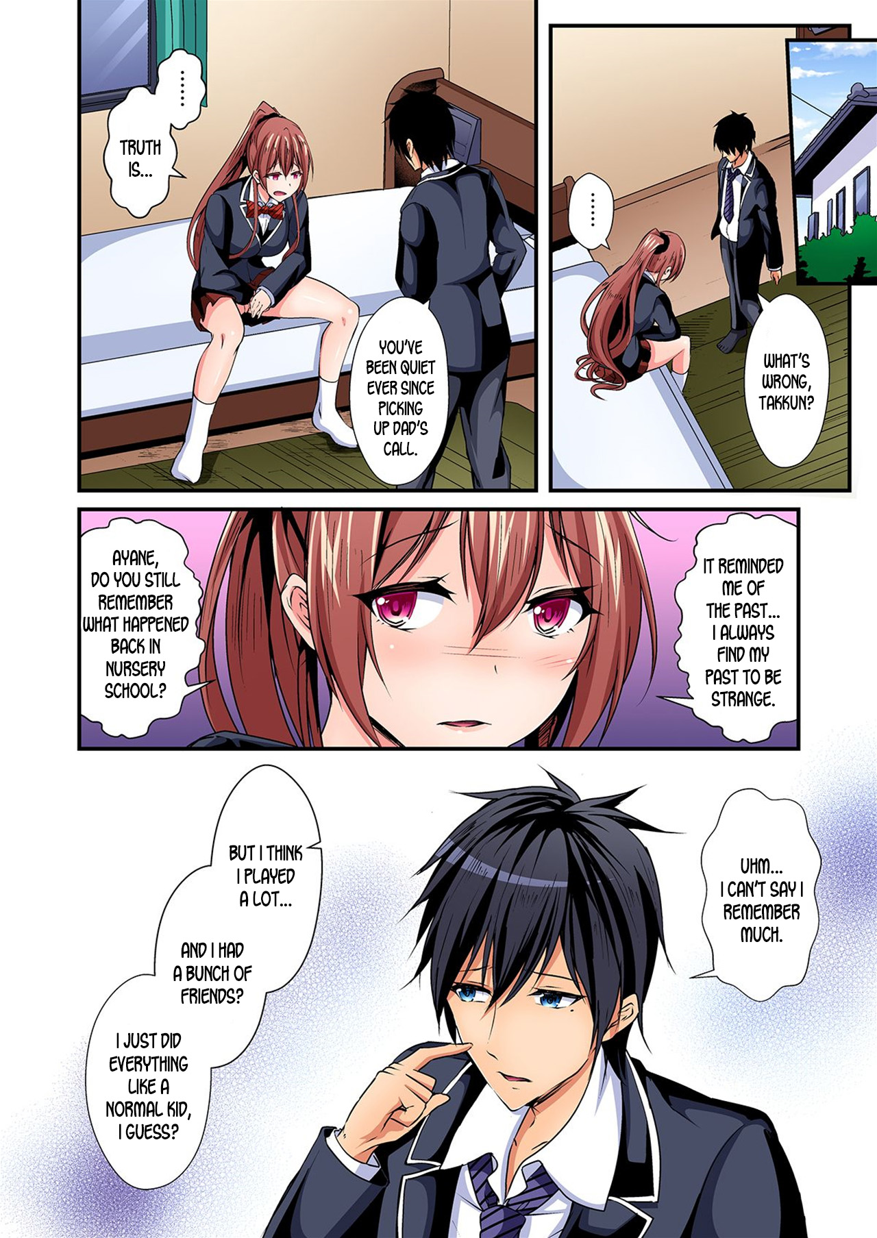 [Suishin Tenra] Switch bodies and have noisy sex! I can't stand Ayanee's sensitive body ch.1-5 [desudesu] page 103 full