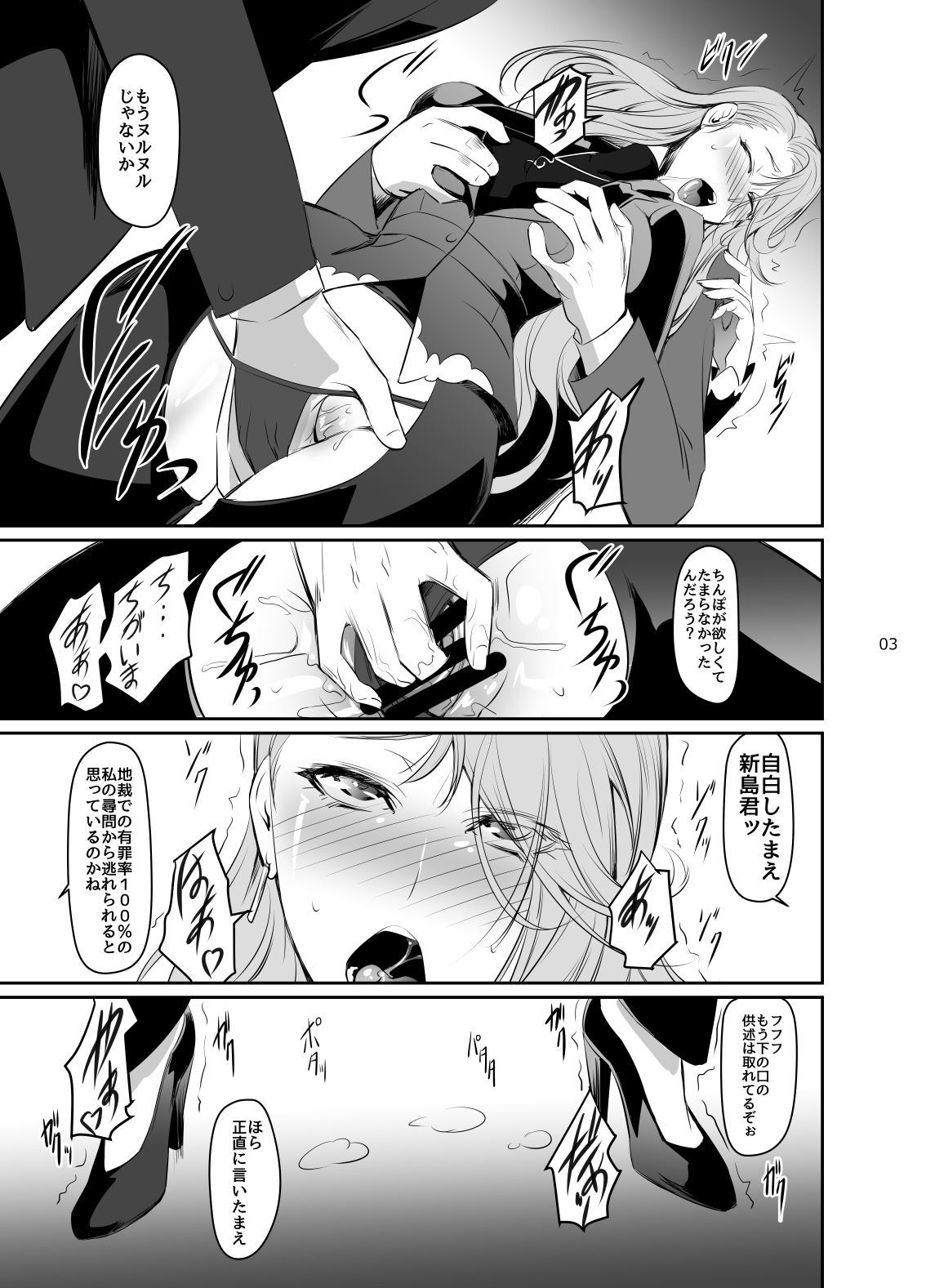 [DEX+ (Nakadera Akira)] Kouryaku Shippai 3 (Persona 5) [Digital] page 4 full