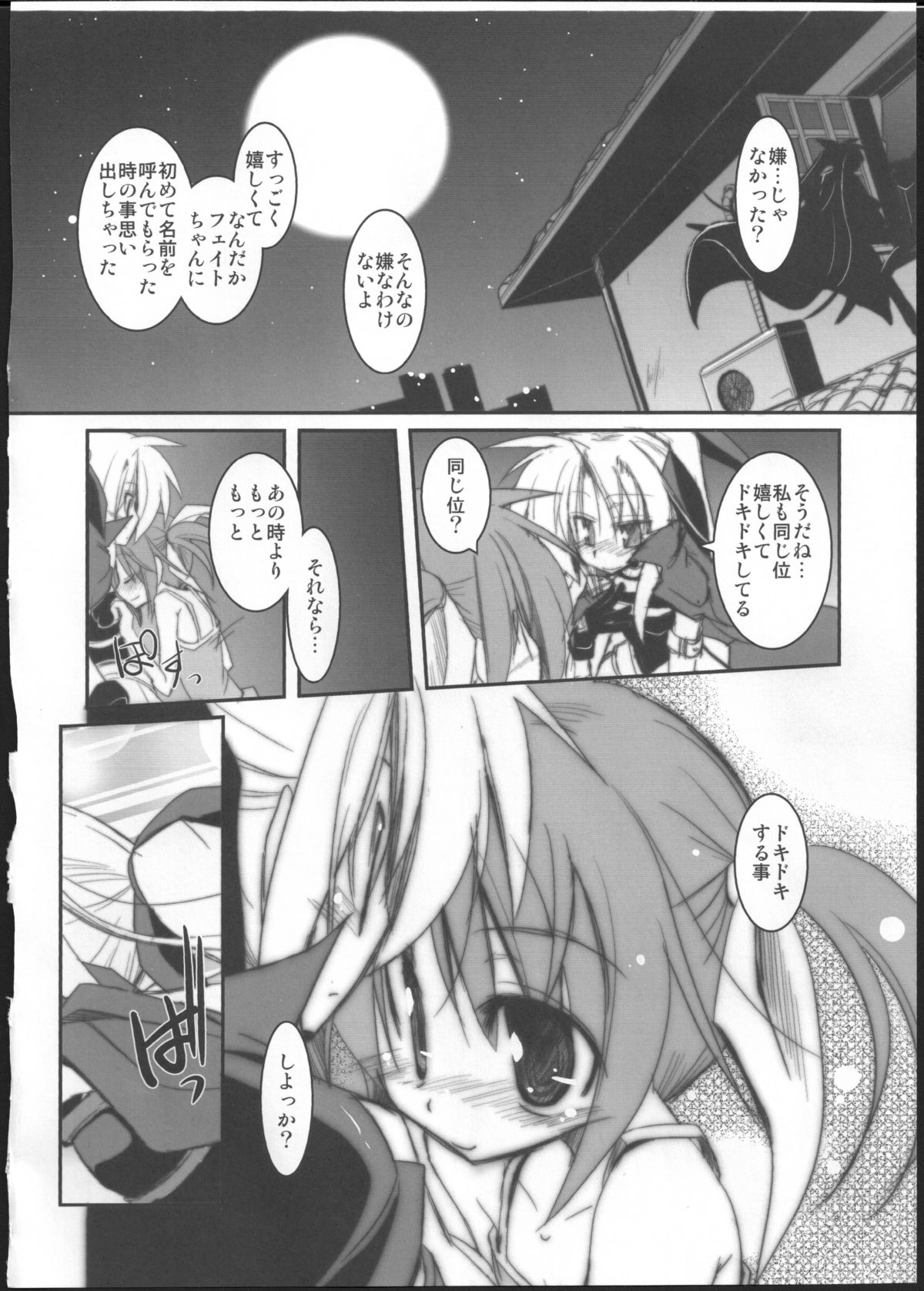 (C77) [MASULAO MAXIMUM (Kazekawa Nagi)] Mangetsu no Yoru ni Hana ~ Tou ~ (Mahou Shoujo Lyrical Nanoha) page 6 full