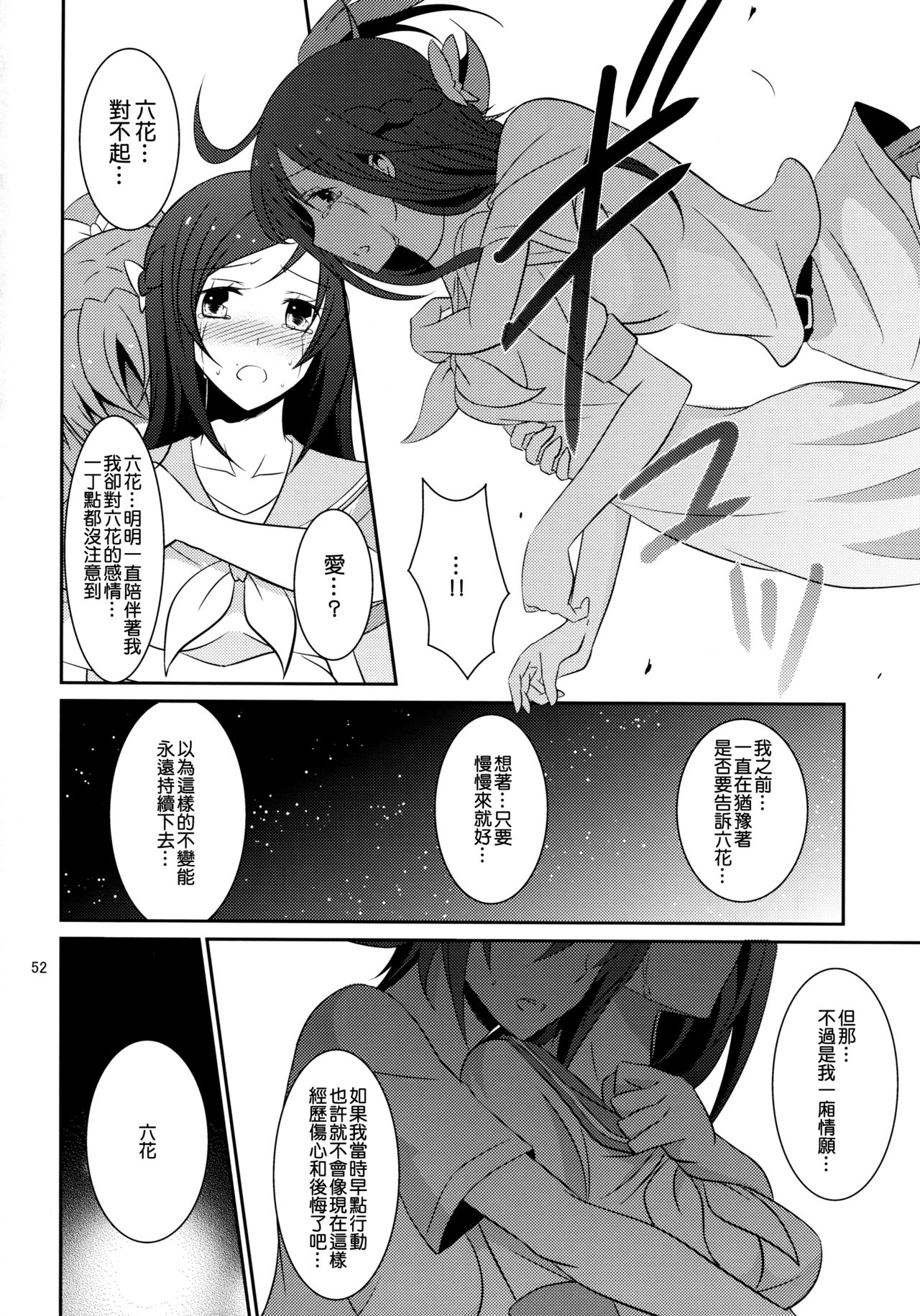 (C85) [434 Not Found (isya)] Re:Birth (Dokidoki! Precure) [Chinese] [补丁布丁汉化组E] page 54 full