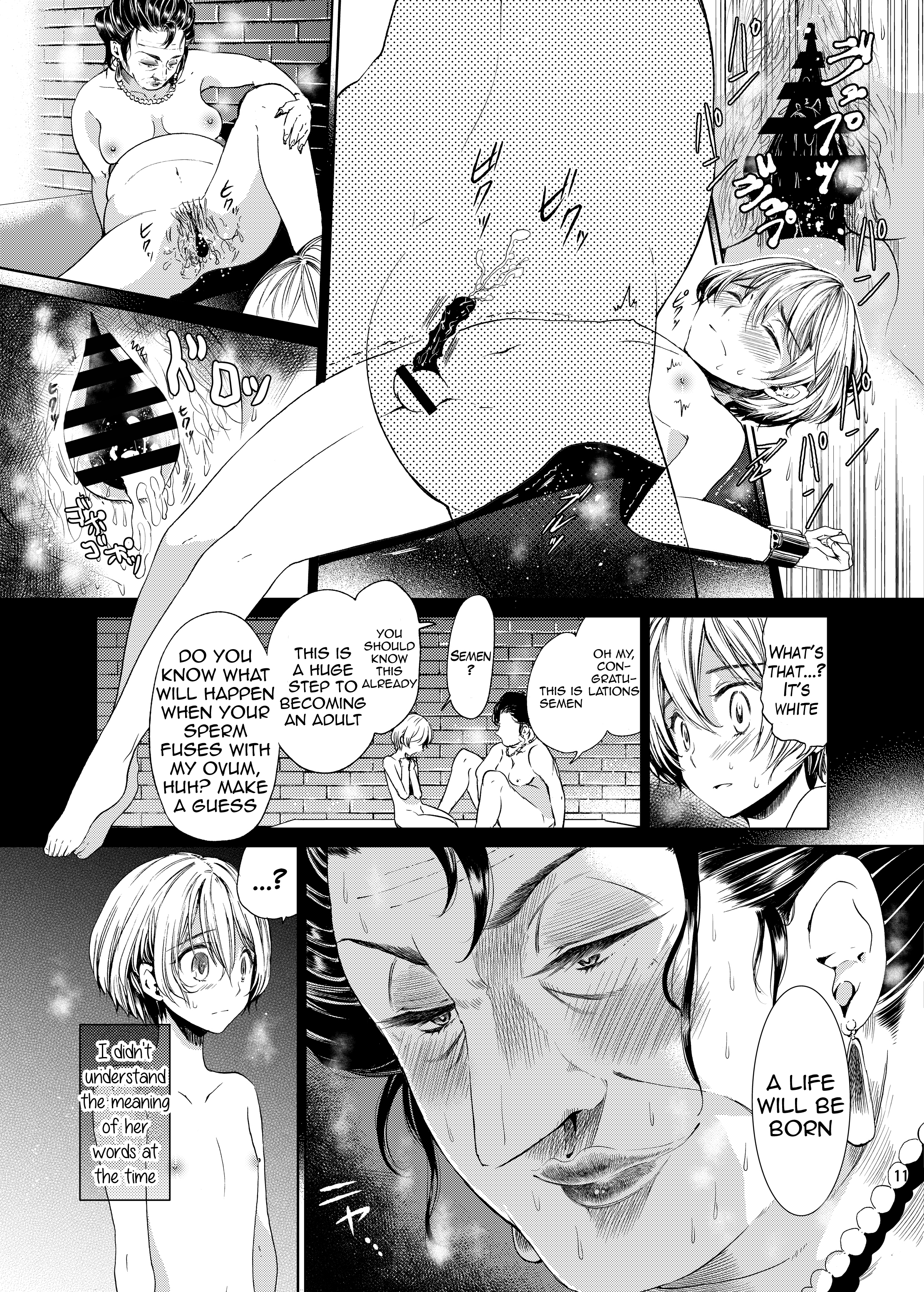 [Sakusaku Kangen Noushuku (Matashita Kintama)] Boku wa Papa Nanka ja nai | I'm Not the Father [English] {Hennojin} [Digital] page 10 full