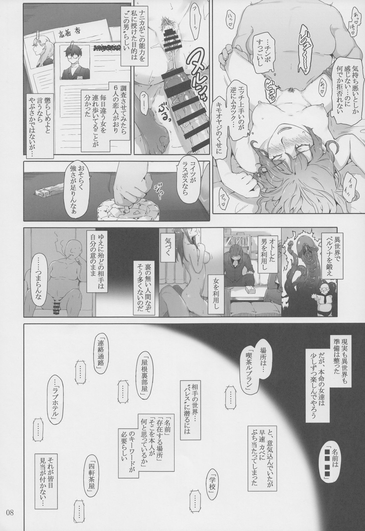 [MTSP (Jin)] Kokoro no Kaitou no Josei Jijou (Persona 5) [2017-02-18] page 7 full