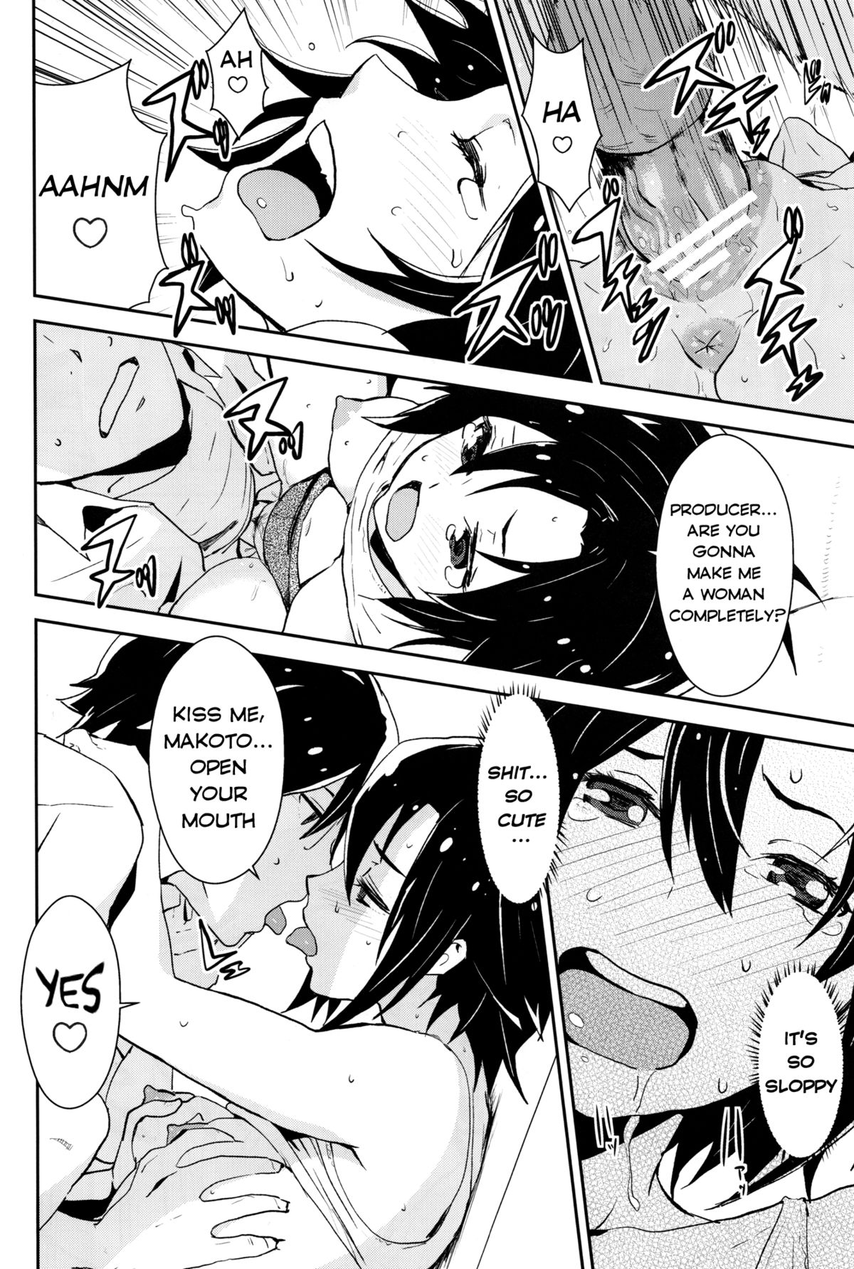 (C81) [Manga Super (Nekoi Mie)] Honey x Honey (THE IDOLM@STER) [English] =TV= page 18 full