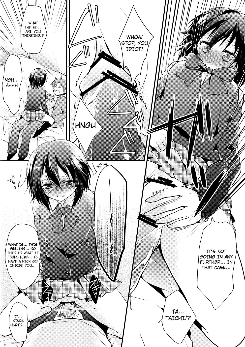 (C82) [MeroMero Melon (Peke, Ou)] Shitagokoro Connect | Secret Intention Connect (Kokoro Connect) [English] [4dawgz + FUKE] page 13 full