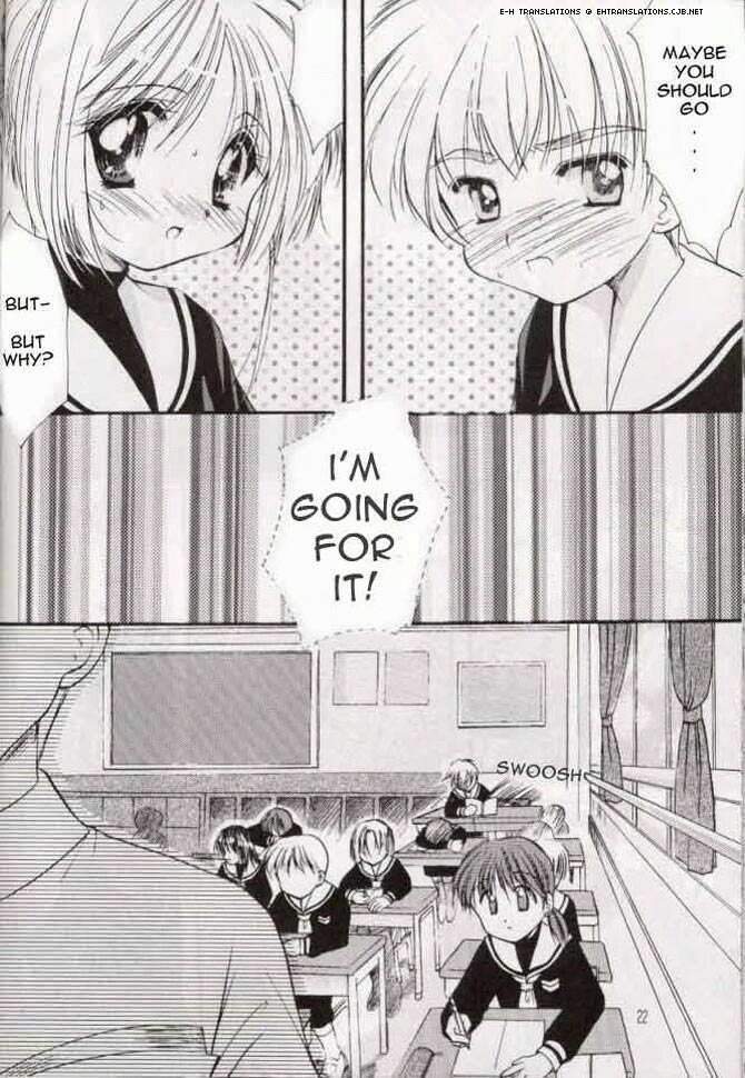 (SC6) [Imomuya Honpo (Azuma Yuki)] Sakura Enikki | In My School (Cardcaptor Sakura) [English] [EHT] page 21 full