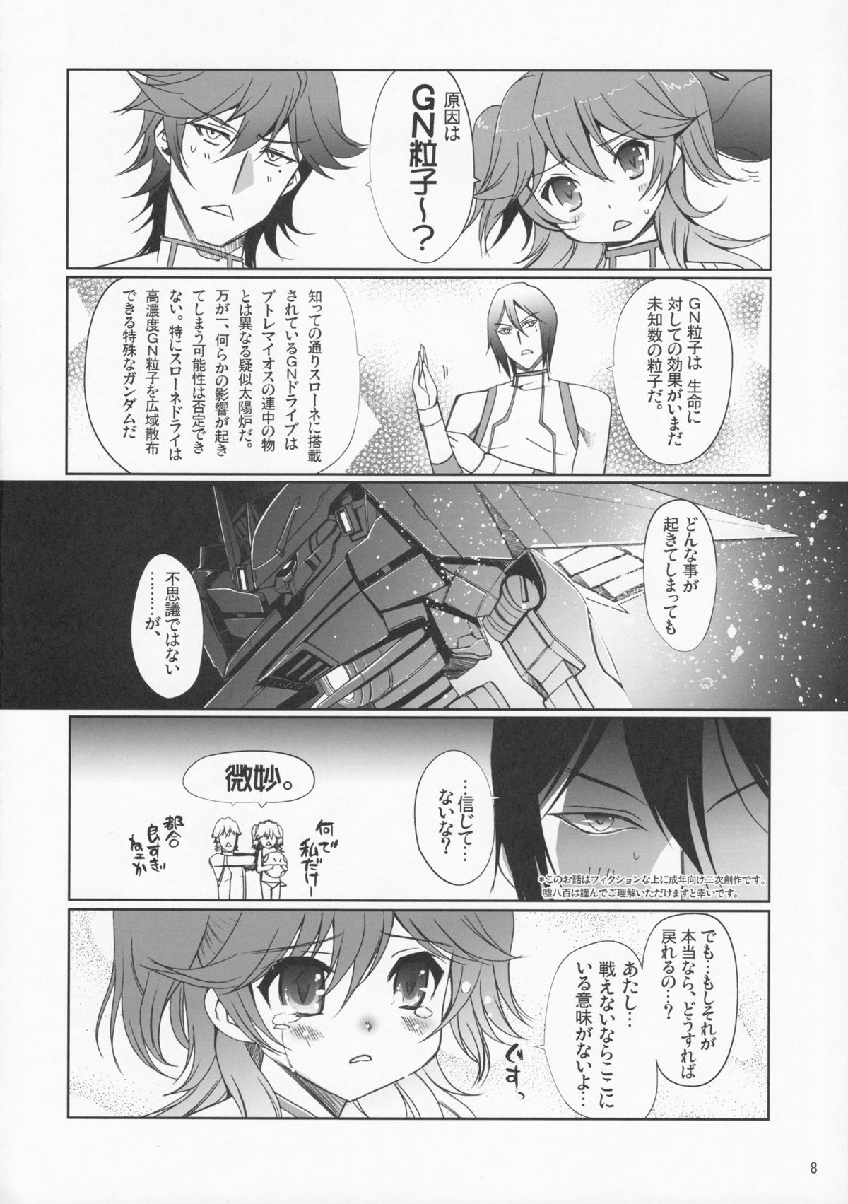 (C74) [Nippon Teikoku Toshokan (Kiya Shii, Hanpera)] Nena Typhoon (Gundam 00) page 7 full