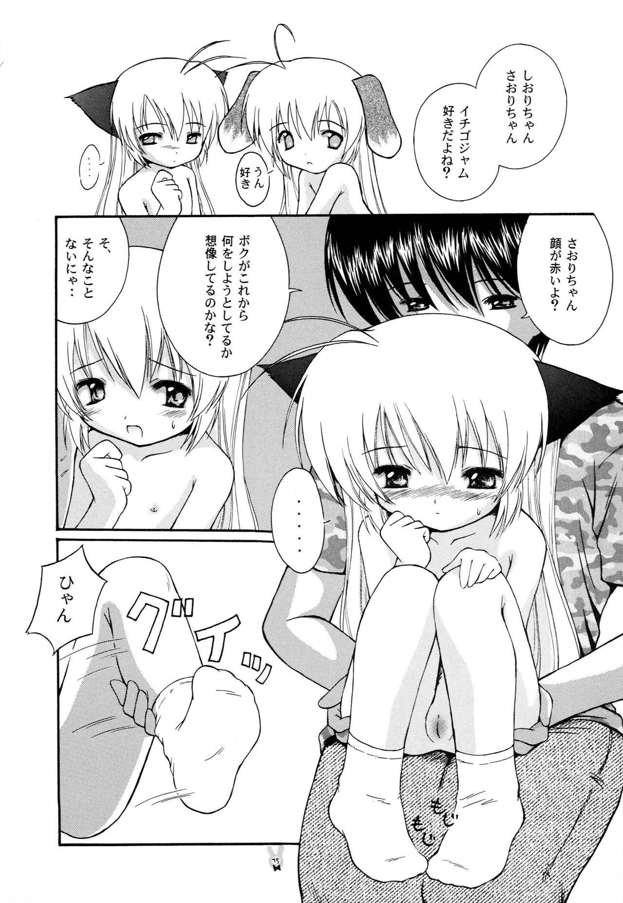 (C68) [Miso Nikomi Uran (Akiduki Konoe)] Hajimete no Nekomimi (Hajimete no Orusuban) page 14 full