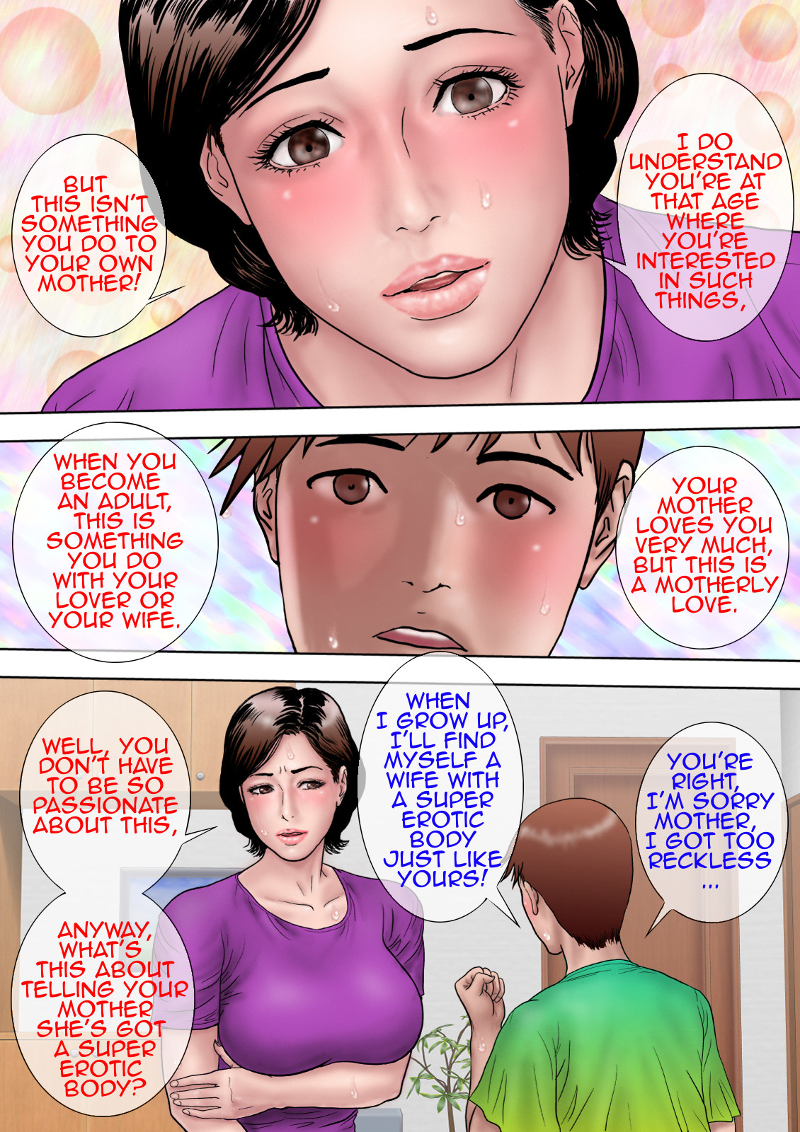 [Milf Shobou] Shucchou Suru Otou-san Choukyou Sareru Okaa-san | Training Mother while Father is Abroad [English][Amoskandy] page 41 full