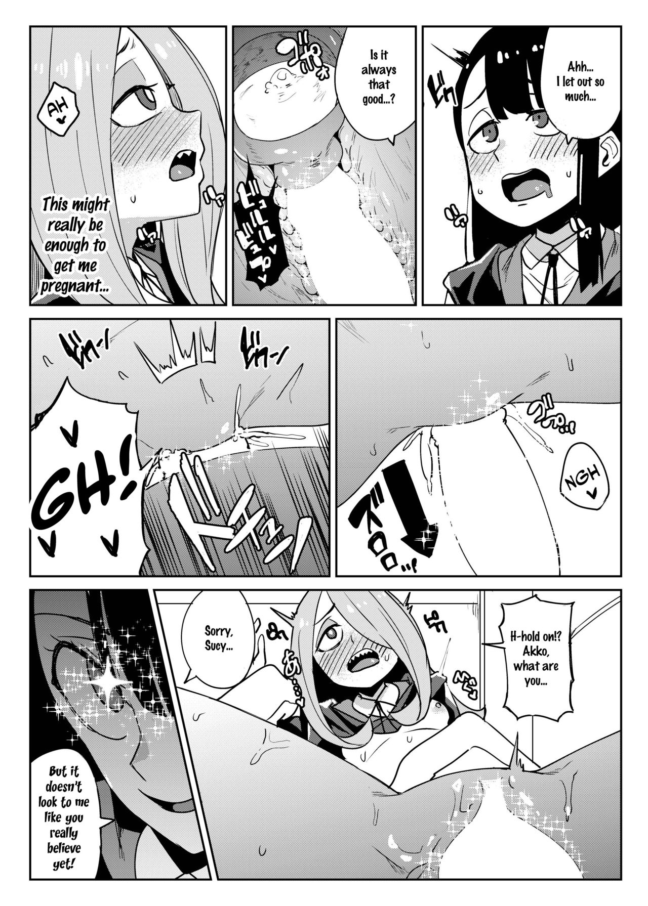 [Happouvijin (yumoteliuce)] Tasting (Little Witch Academia) [English] [Szayedt] [Digital] page 20 full