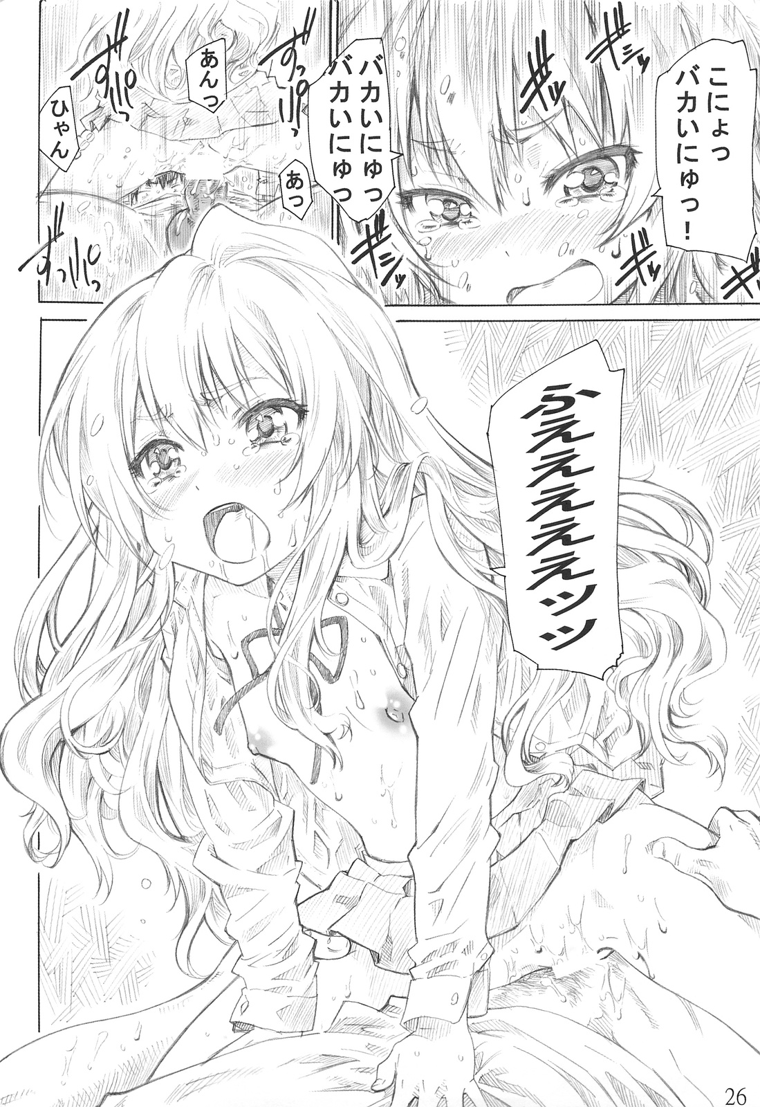 (C75) [MARUTA-DOJO (MARUTA)] Taiga no Chiisana Ashi ni Fumaretai! (Toradora!) page 25 full