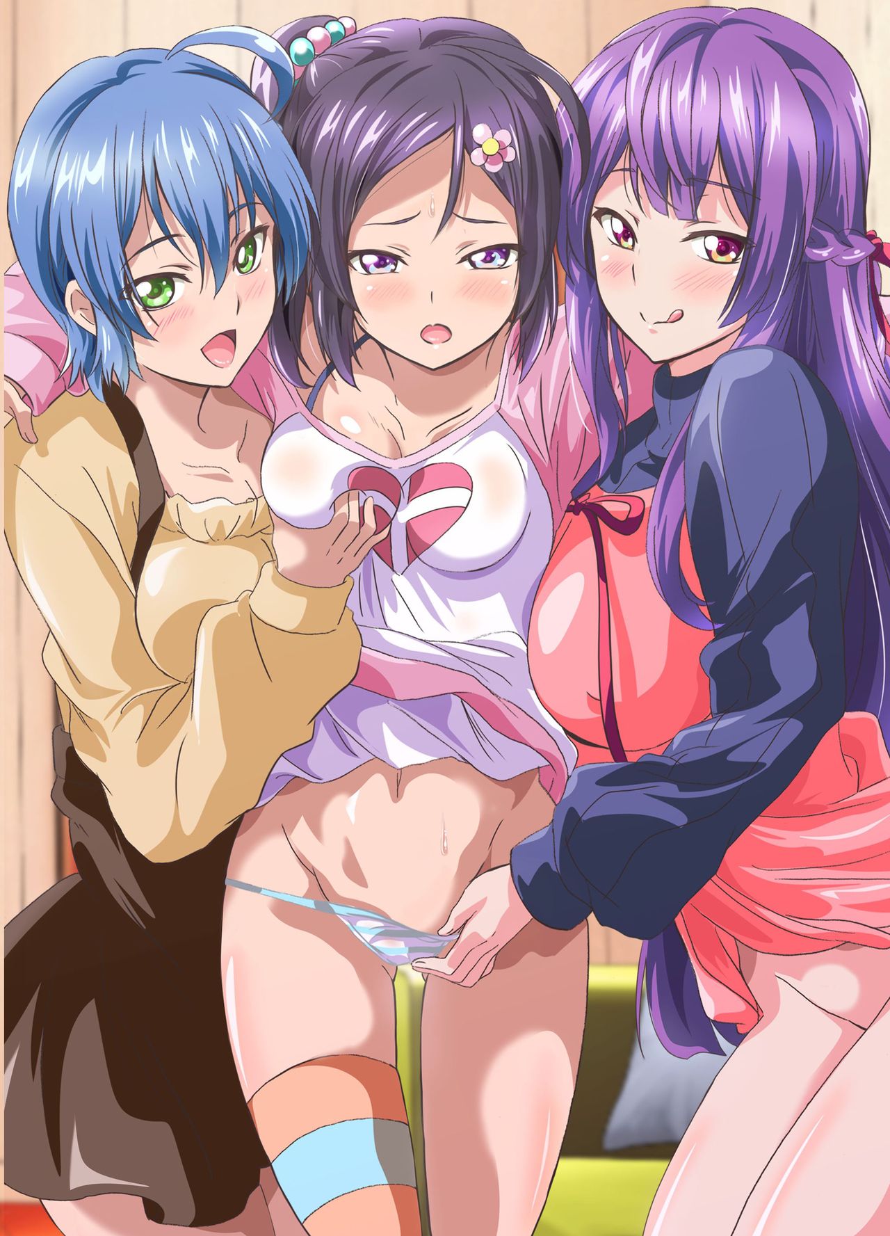 [NCP (Washizuka Sho)] Kairaku ni Ochiru Oyako ~Kirai na Aitsu no Zetsurin Chinpo de Kairaku ni Ochita Watashi-tachi~ [Chinese] [無邪気漢化組] page 2 full
