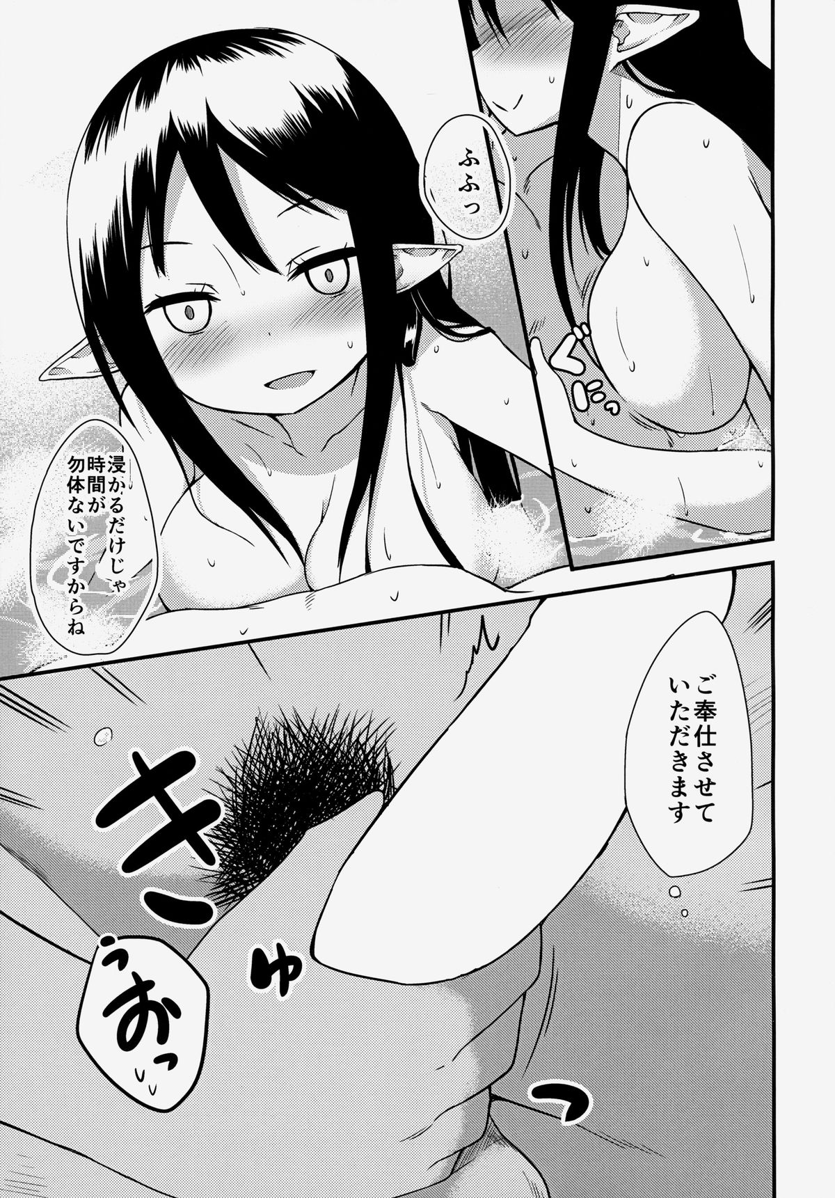 (C85) [Wasuraruru Tegami (Binsen)] Elf Shimai no Chousen page 6 full