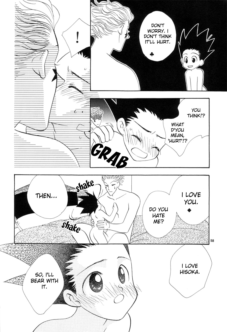 [Mo, Matsurigumi (Midorima Atene)] Kimi to Okasu Ruuru Ihan / Asa ga Mata Kuru (Hunter x Hunter) (English) page 52 full