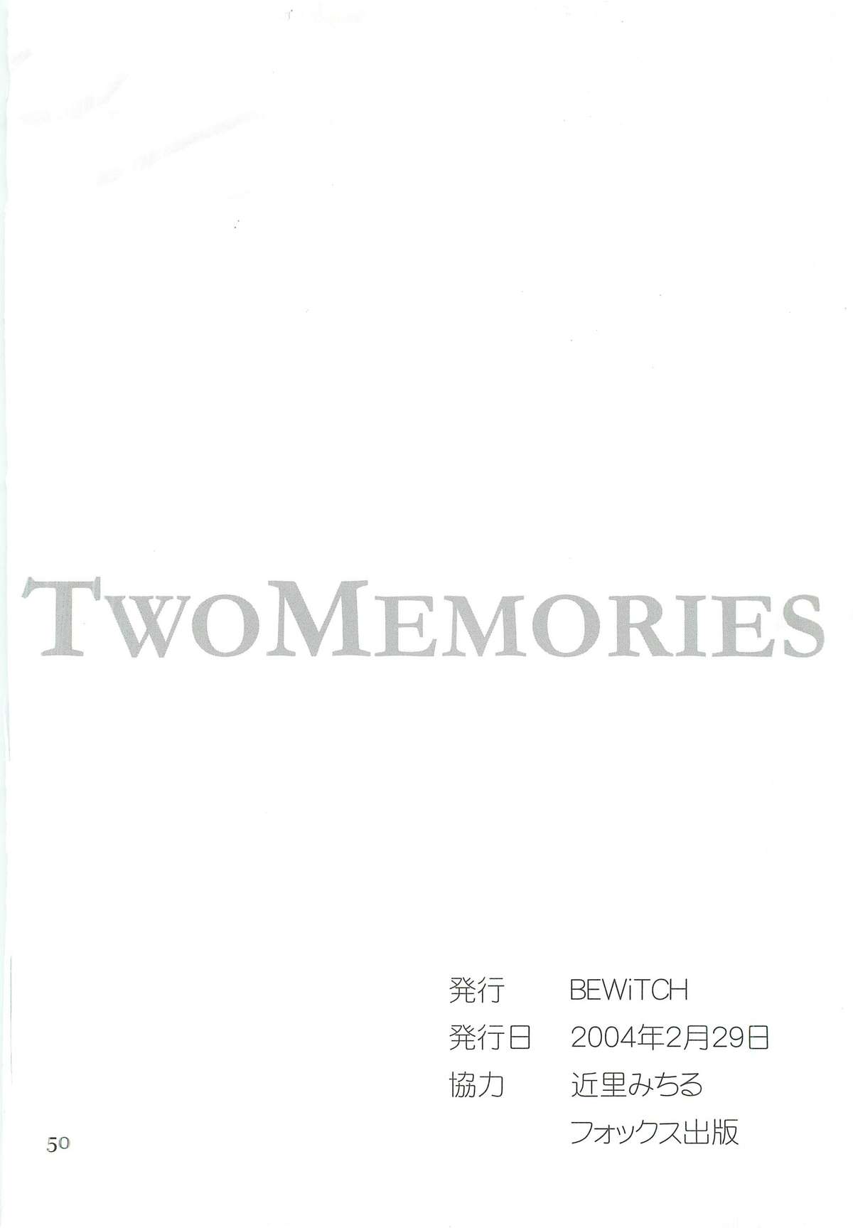 [Sangenshokudou (Chikasato Michiru)] TWO MEMORIES page 49 full