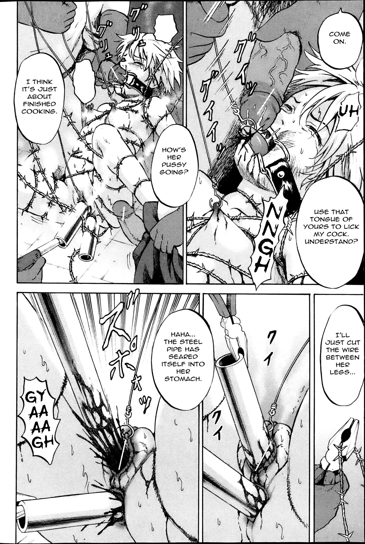 [Kawady MAX] Ingoku no Shoujo-tachi | Sexually Tortured Girls Ch. 15 (COMIC Mate 2013-06) [English] =StatistcallyNP= page 10 full