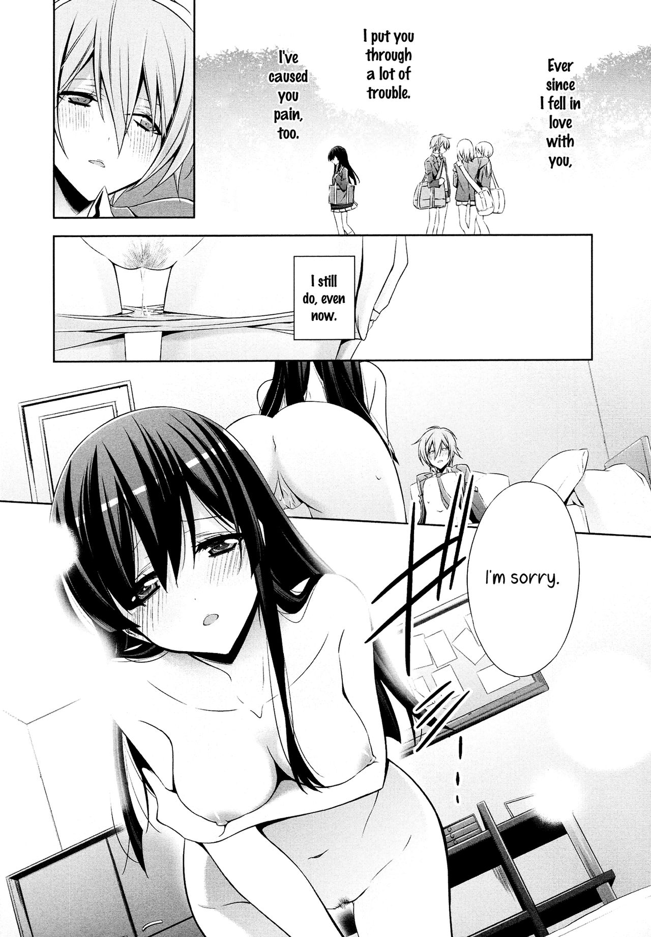 [Takano Saku] Osananajimi no Kimi - Zenpen | You, My Childhood Friend - Part 1 (Kanojo to Watashi no Himitsu no Koi) [English] [Yuri-ism] page 14 full