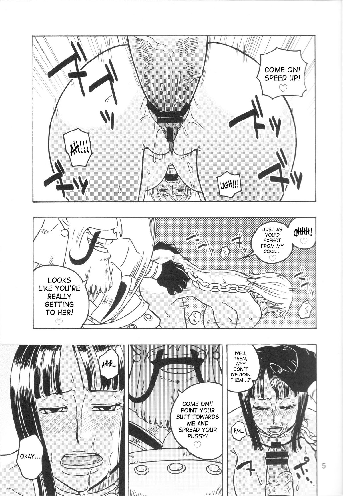 (C75) [ACID-HEAD (Murata.)] Nami no Koukai Nisshi EX NamiRobi 3 (One Piece) [English] [SaHa] page 6 full