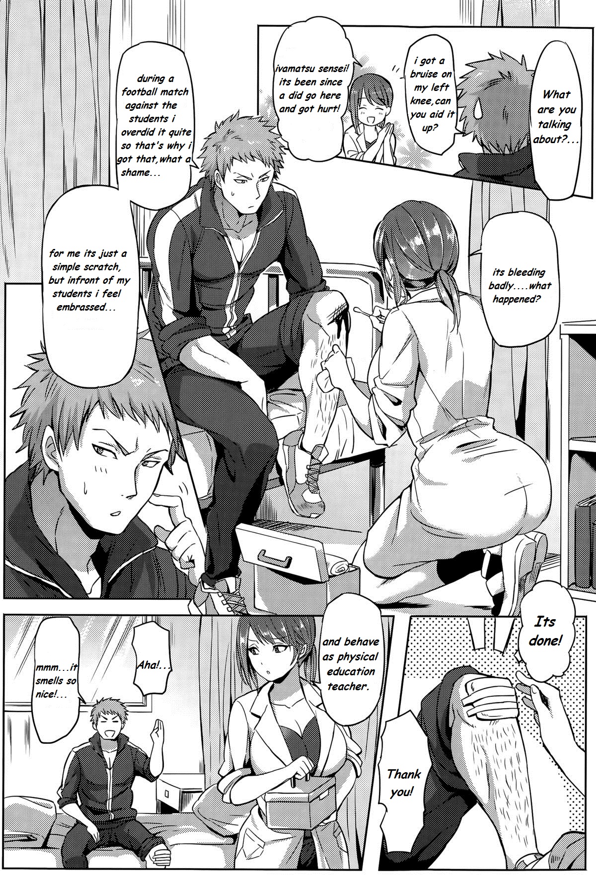 [Yuuga] Abunai Hokenshitsu | Danger in Medical Office (COMIC Anthurium 026 2015-06) [English] [Ωcomatose] page 2 full